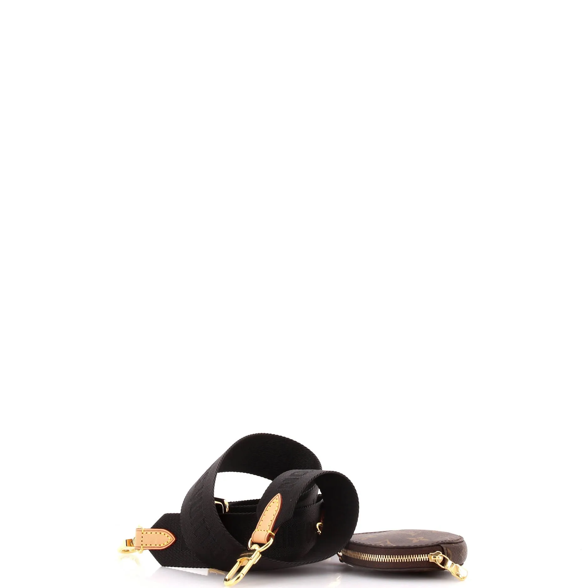Multi Pochette Accessoires Bandouliere Shoulder Strap Canvas with Monogram Canvas