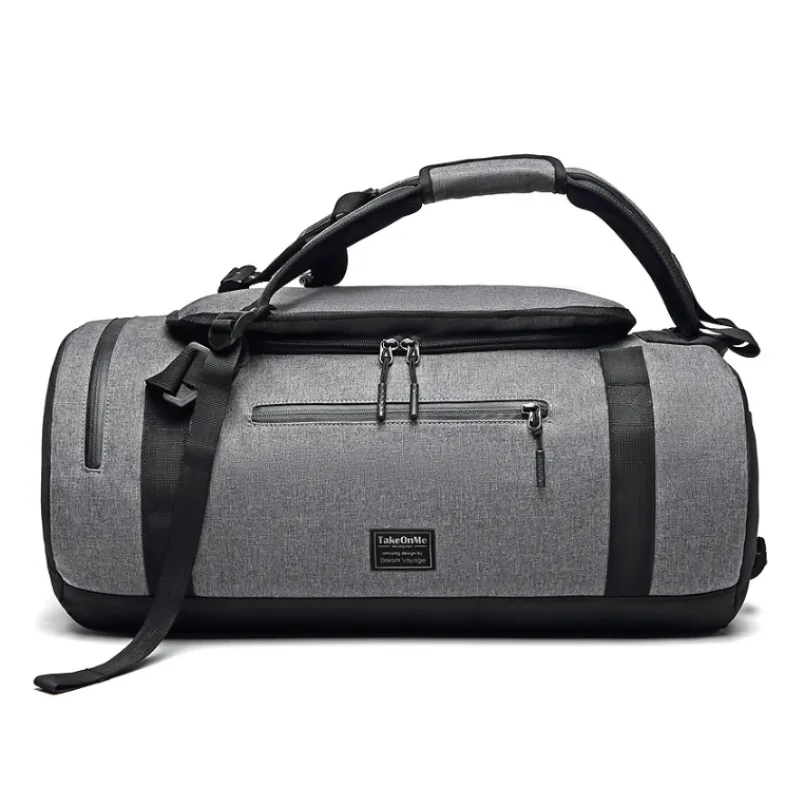 Multifunctional Polyester Travel Duffle Bag with Shoe Compartment