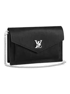 Mylockme Chain Shoulder Bag Black