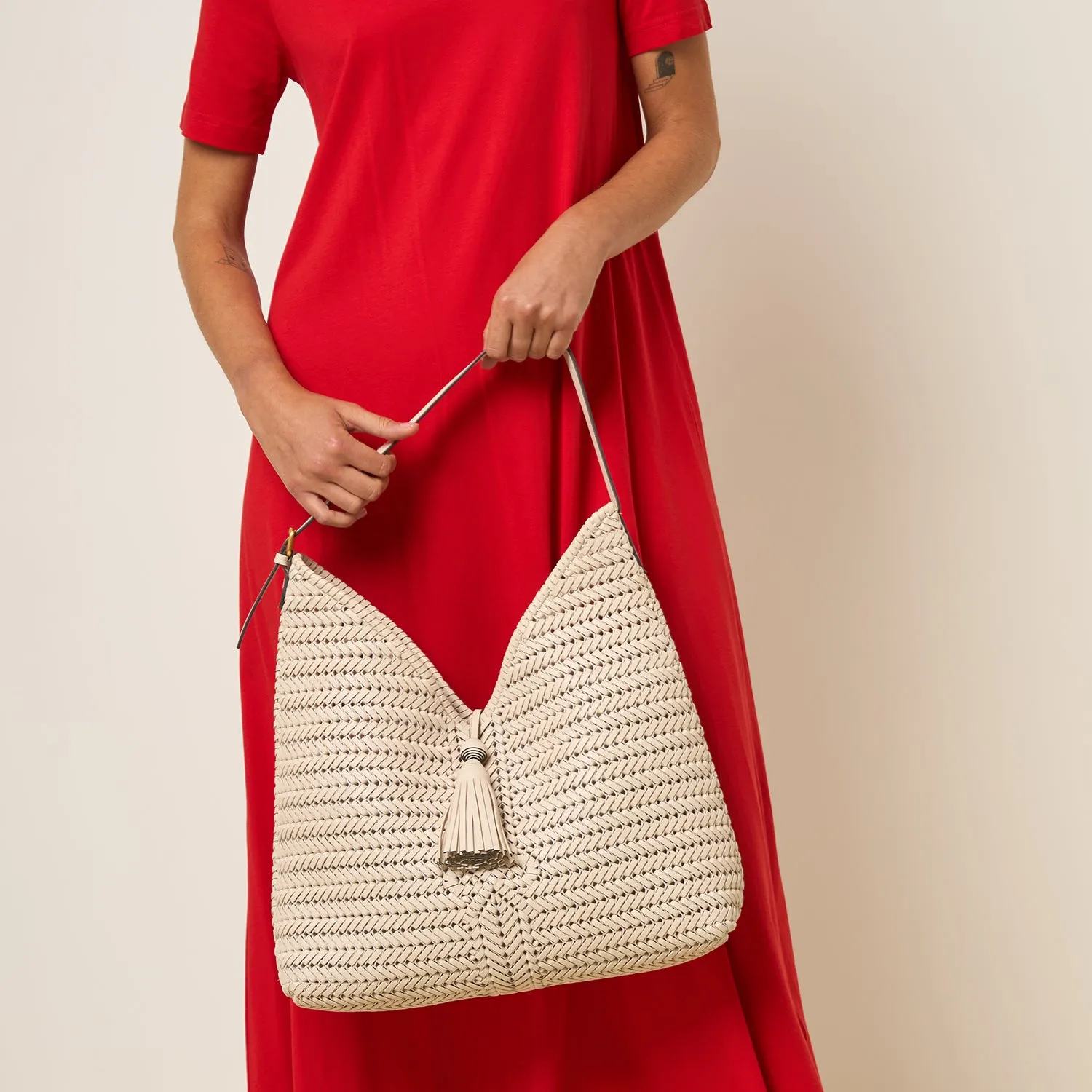 Neeson Tassel Hobo Bag