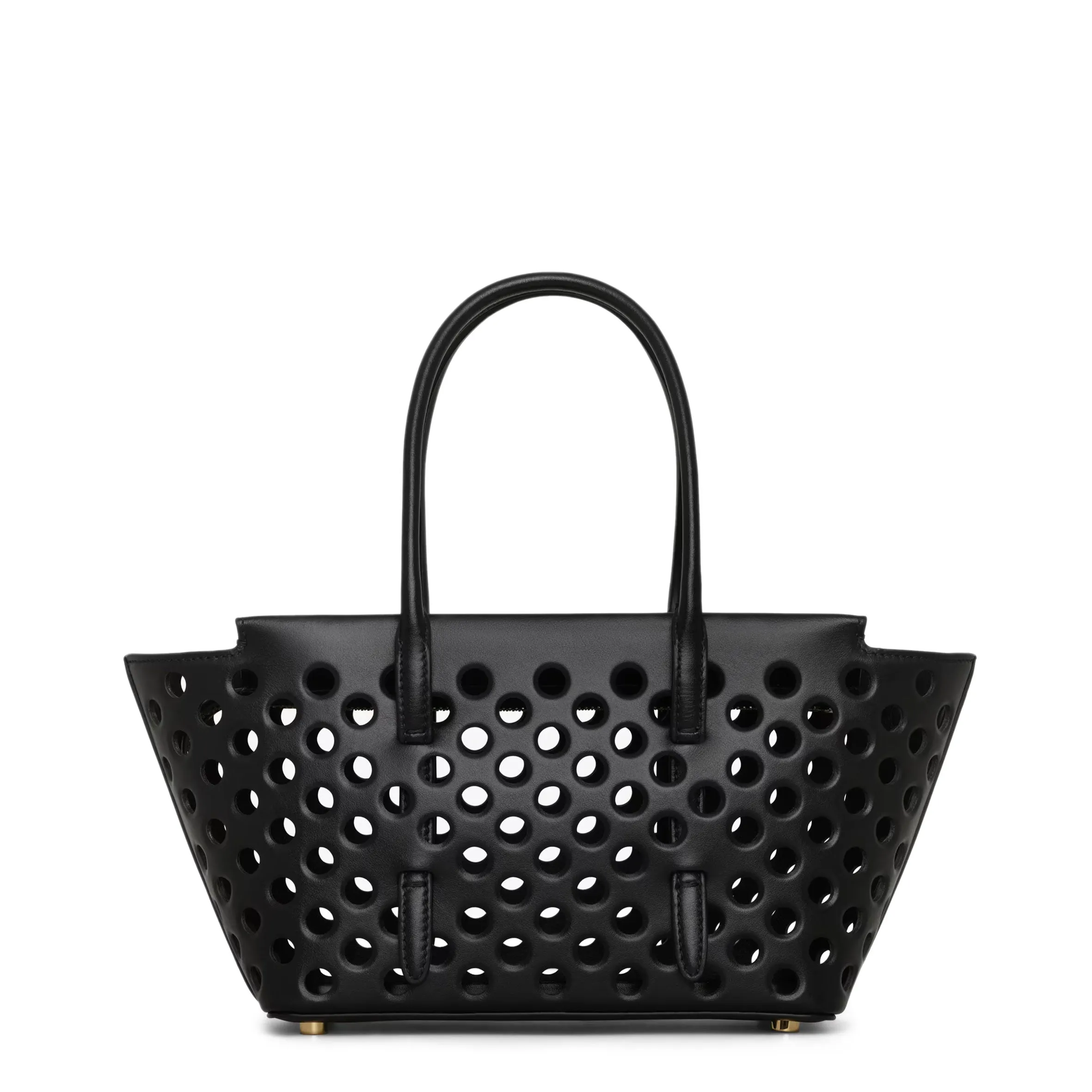 Neo Mina 20 in Perforated Calfskin, Noir