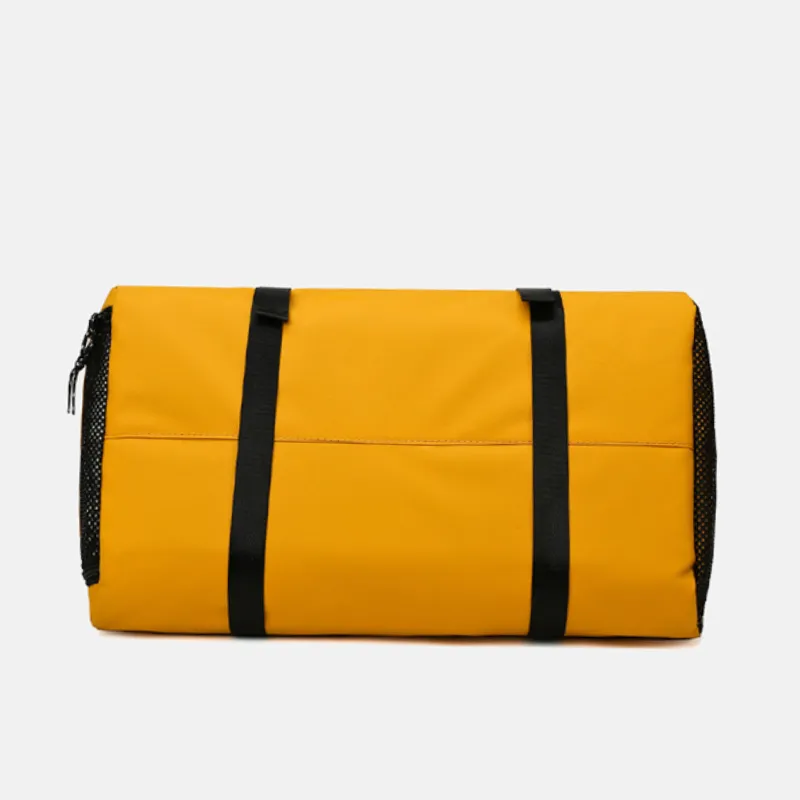 New Coated Oxford Cloth Fitness Bag with Shoe Compartment