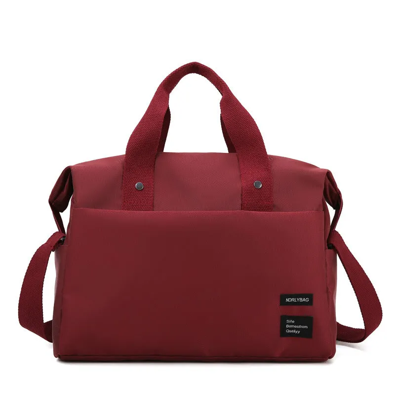 New Large Capacity Women's Oxford Cloth Sports Fitness Bag