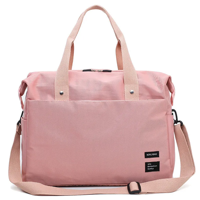 New Large Capacity Women's Oxford Cloth Sports Fitness Bag