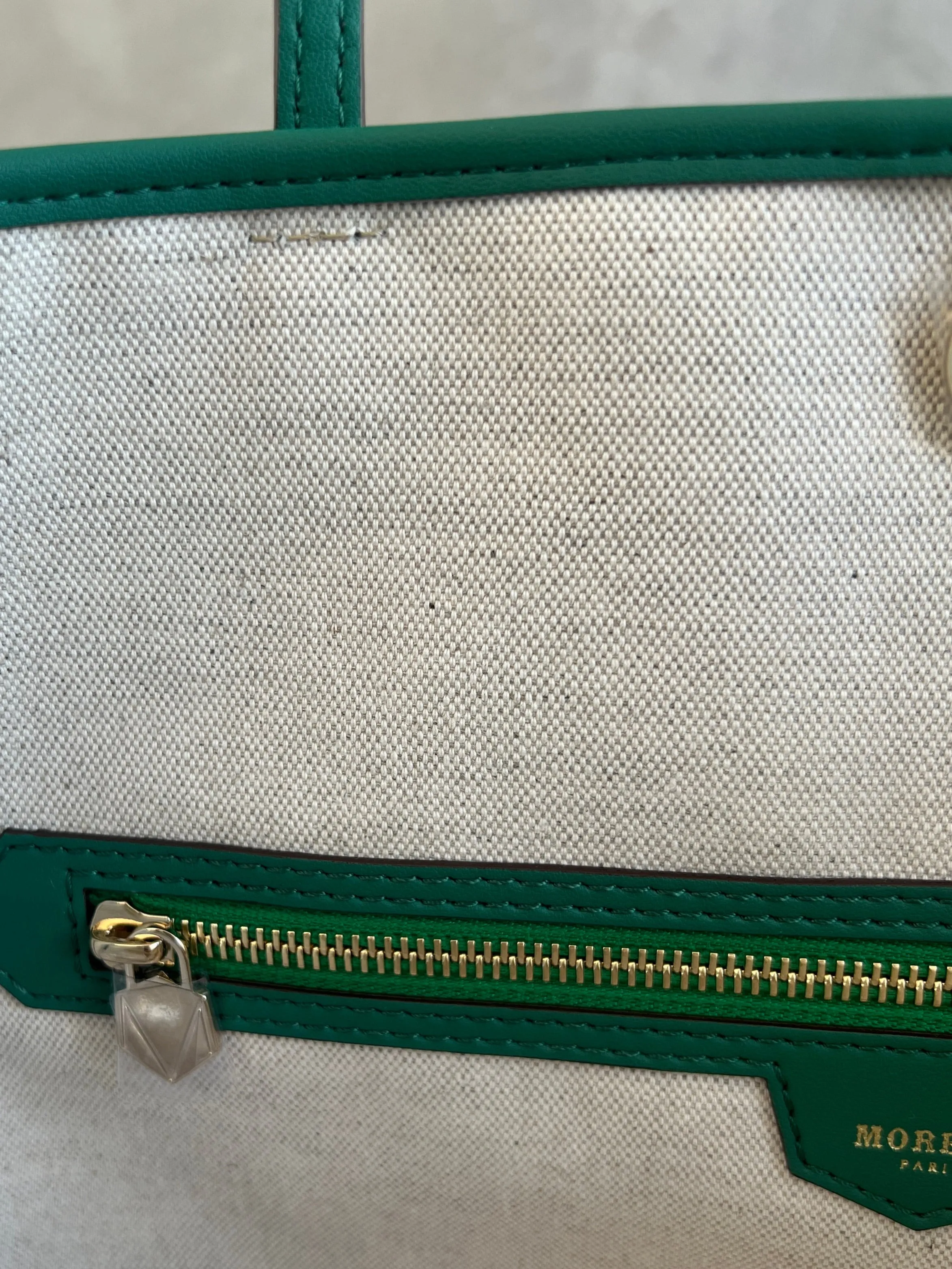 NEW Saint Tropez  Open Tote GM, Green