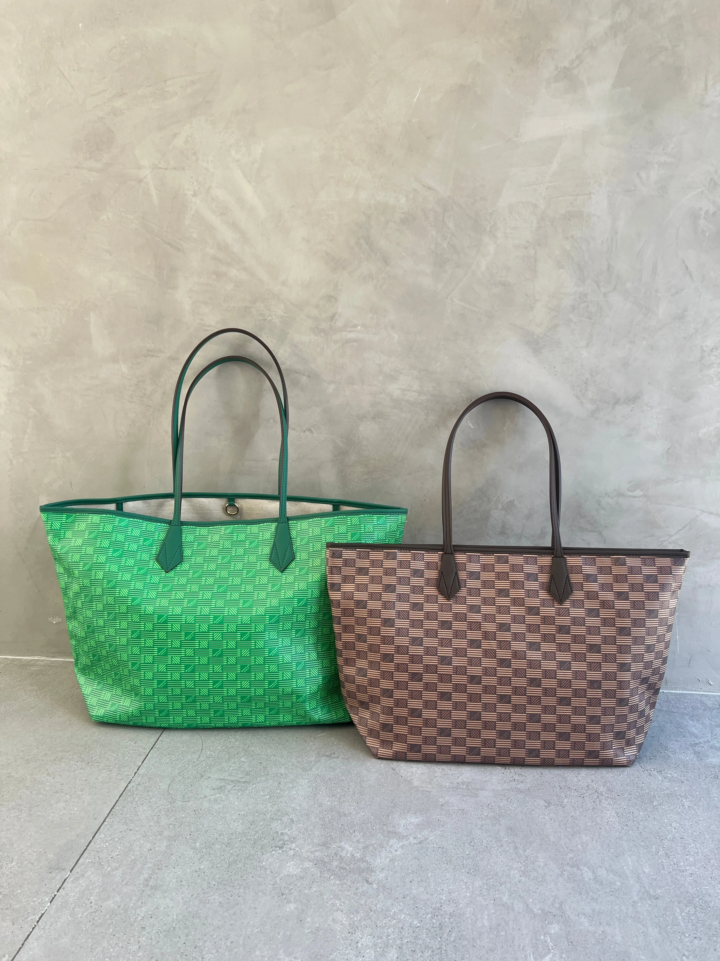 NEW Saint Tropez  Open Tote GM, Green