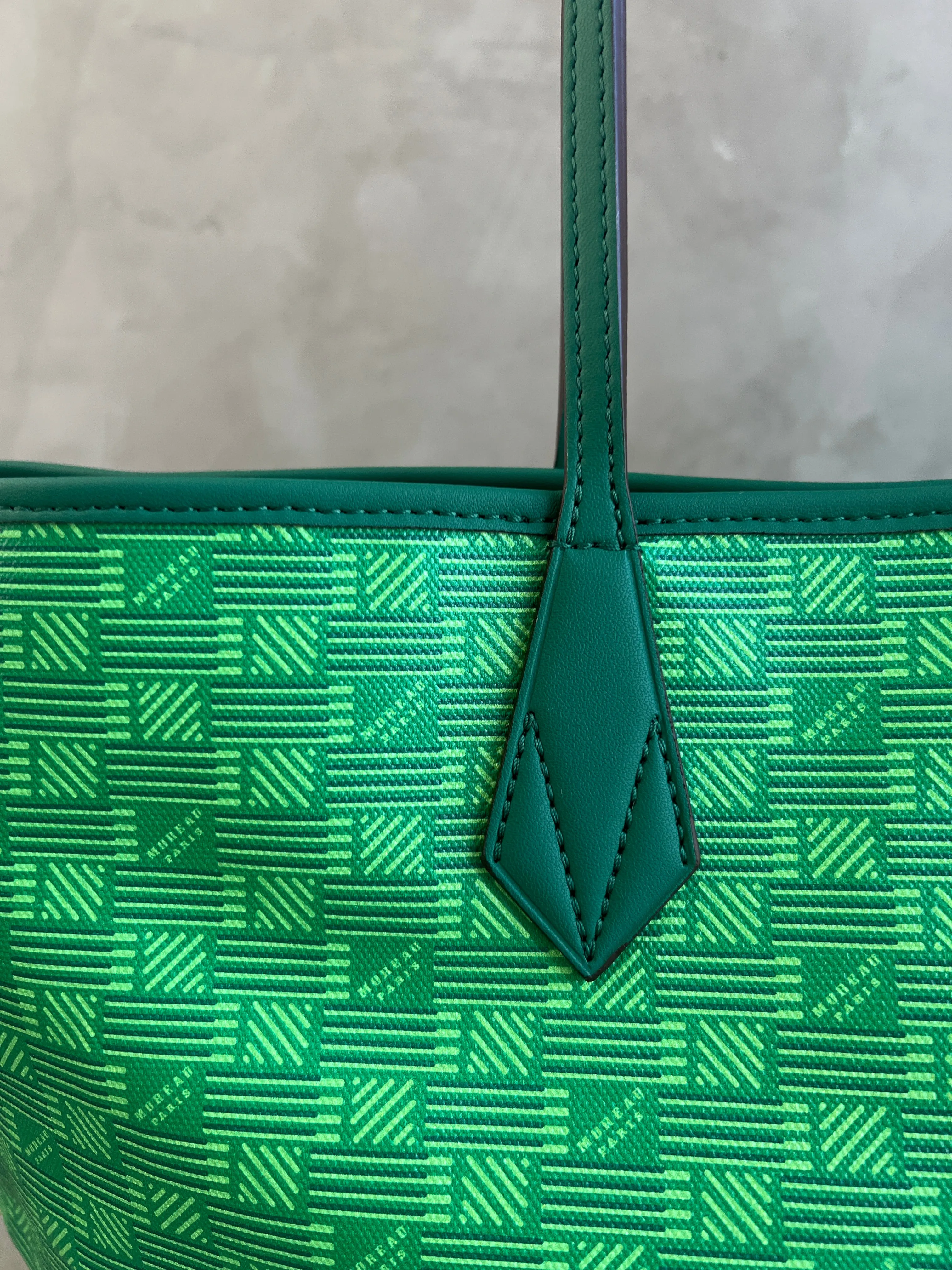NEW Saint Tropez  Open Tote GM, Green