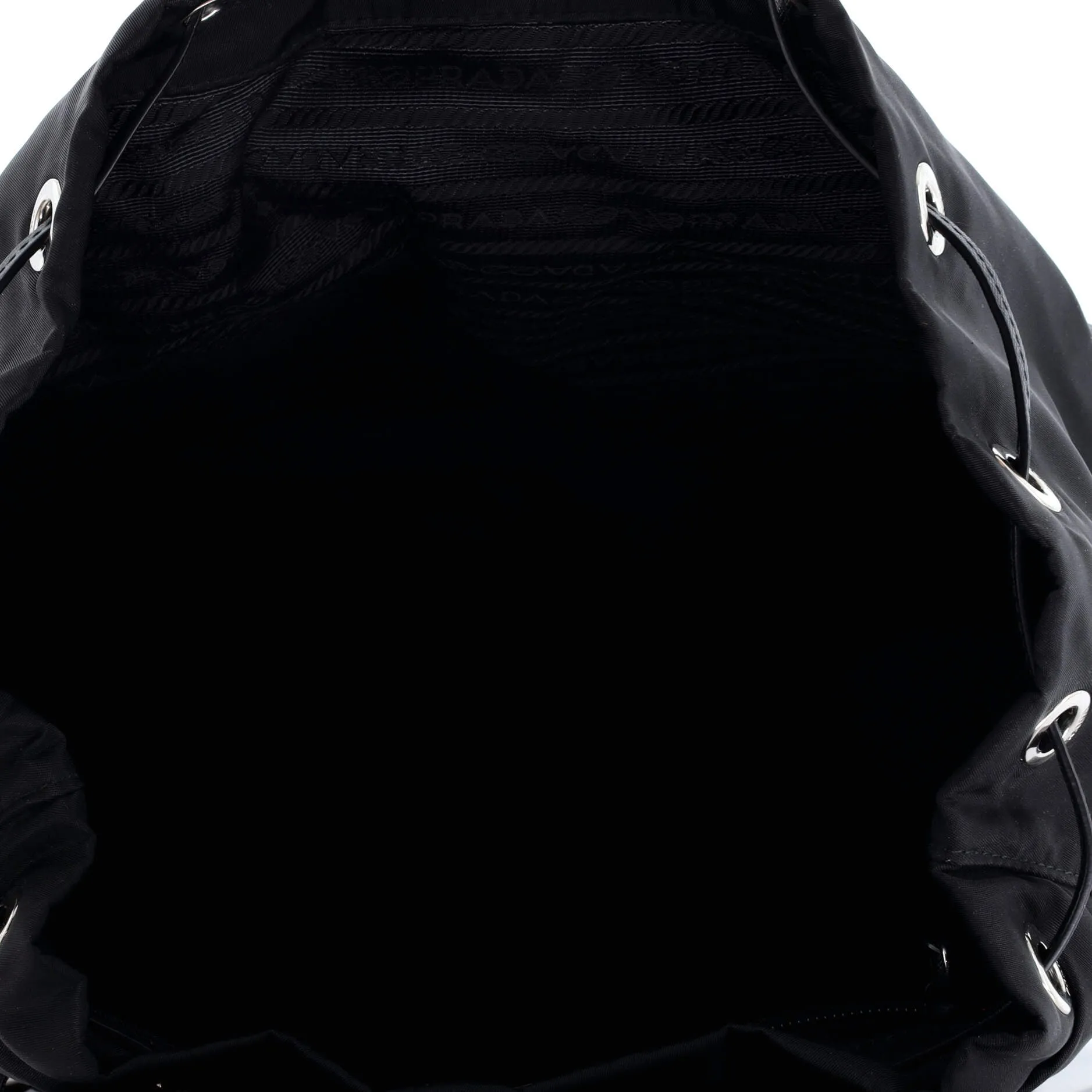 New Vela Backpack Tessuto with Studded Leather