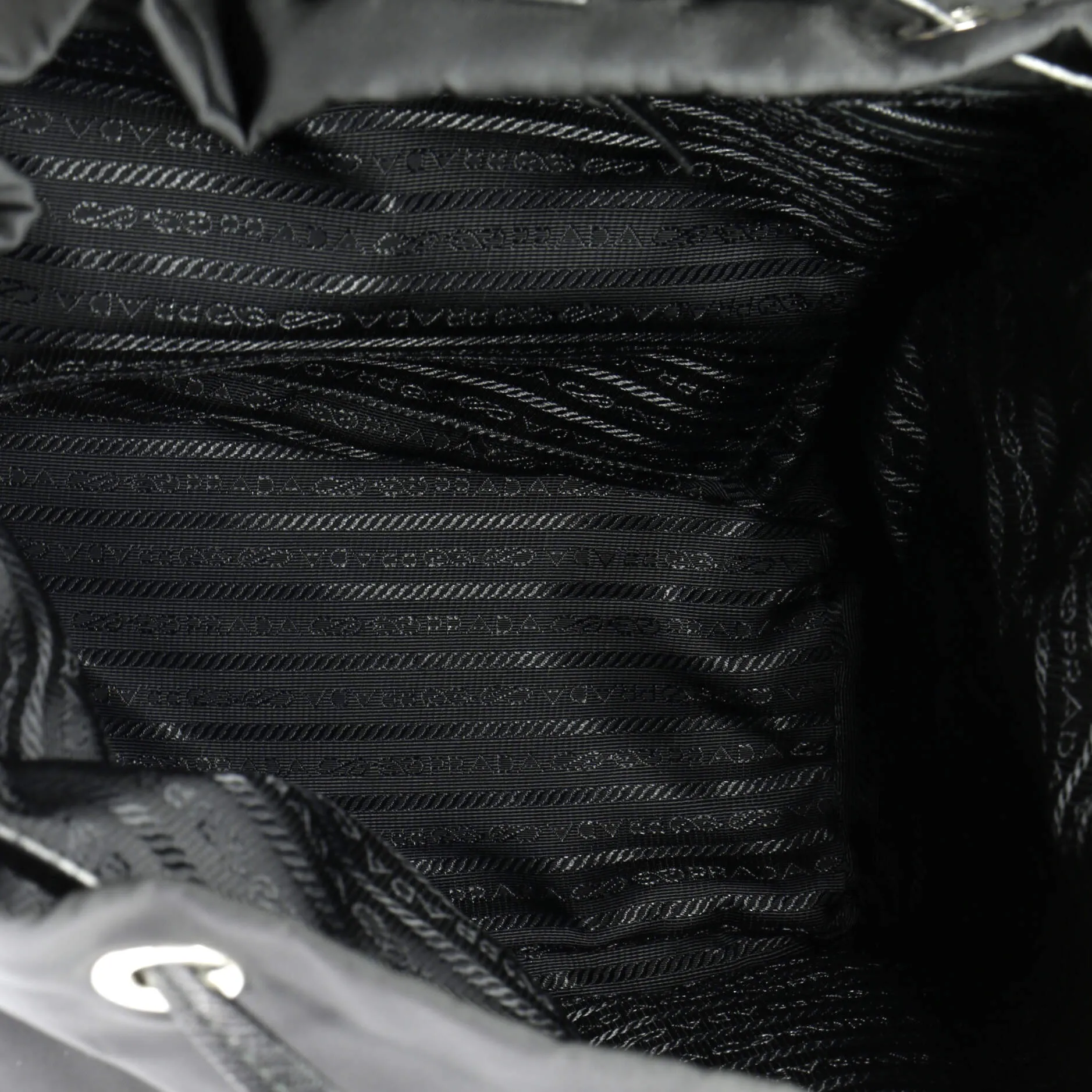New Vela Backpack Tessuto with Studded Leather