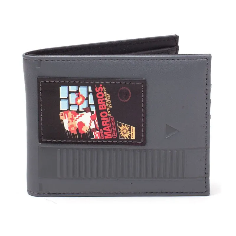 Nintendo Super Mario Bros NES Cartridge Wallet