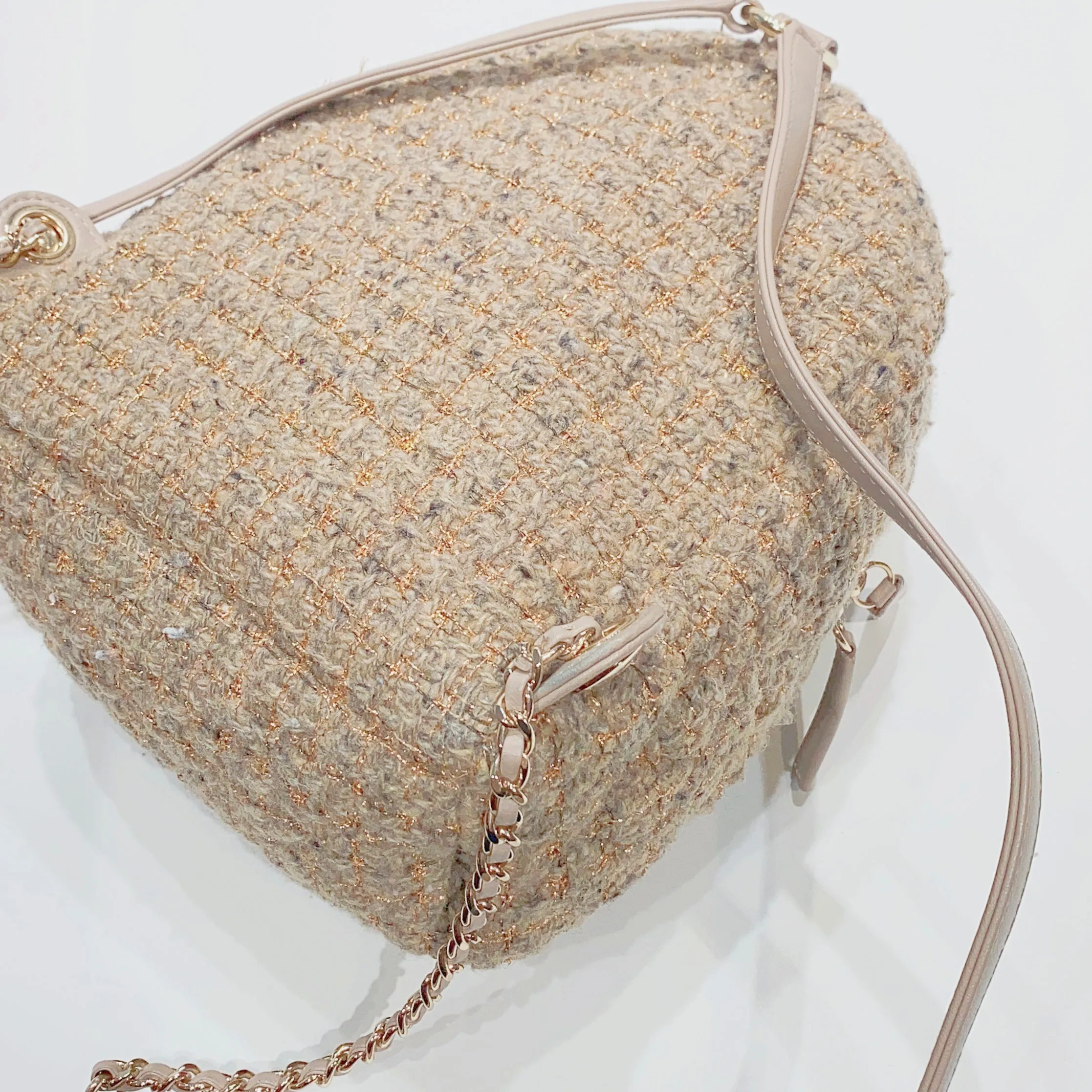 No.3924-Chanel Tweed Back In Town Backpack
