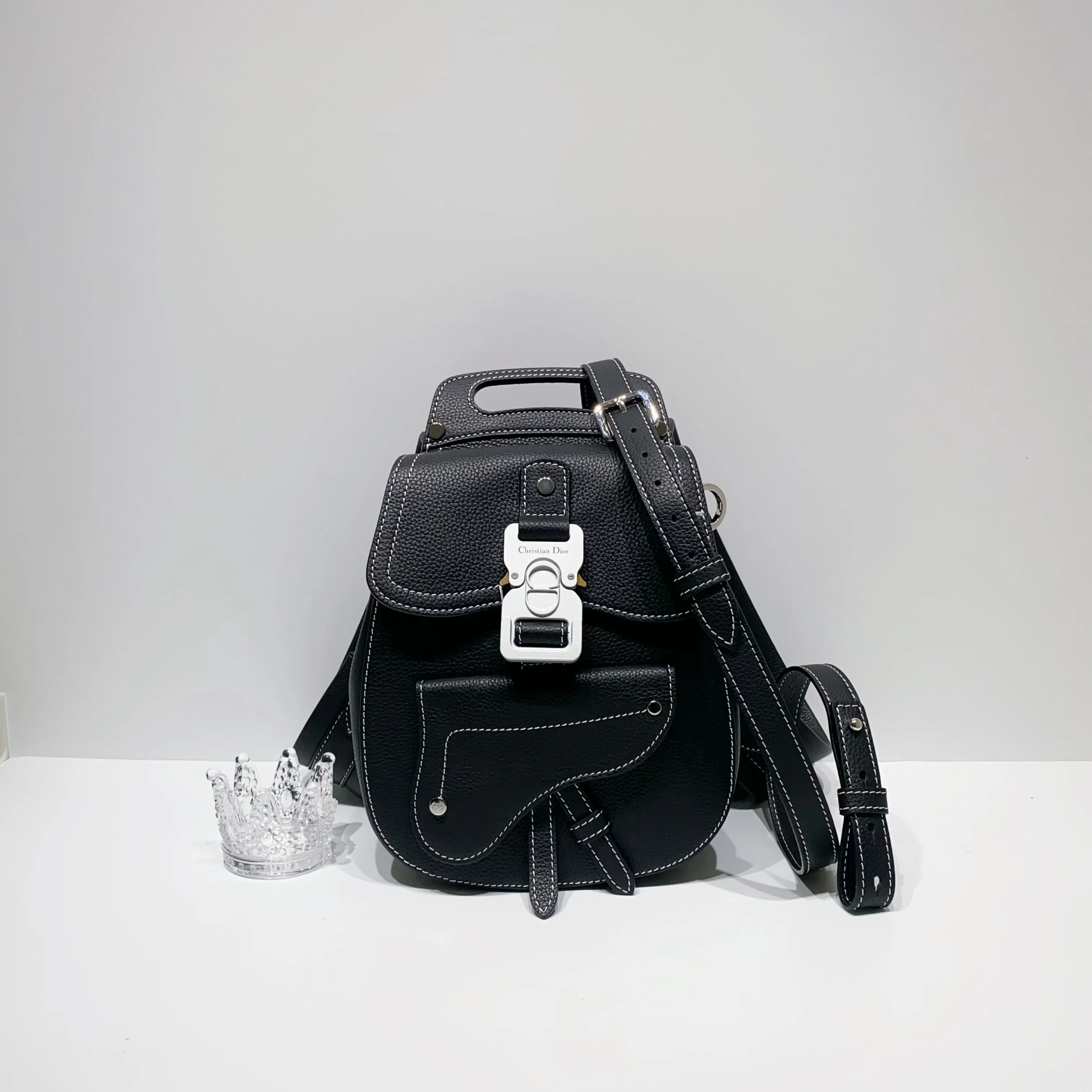 No.4016-Christian Dior Calfskin Small Gallop Backpack (Unused / )