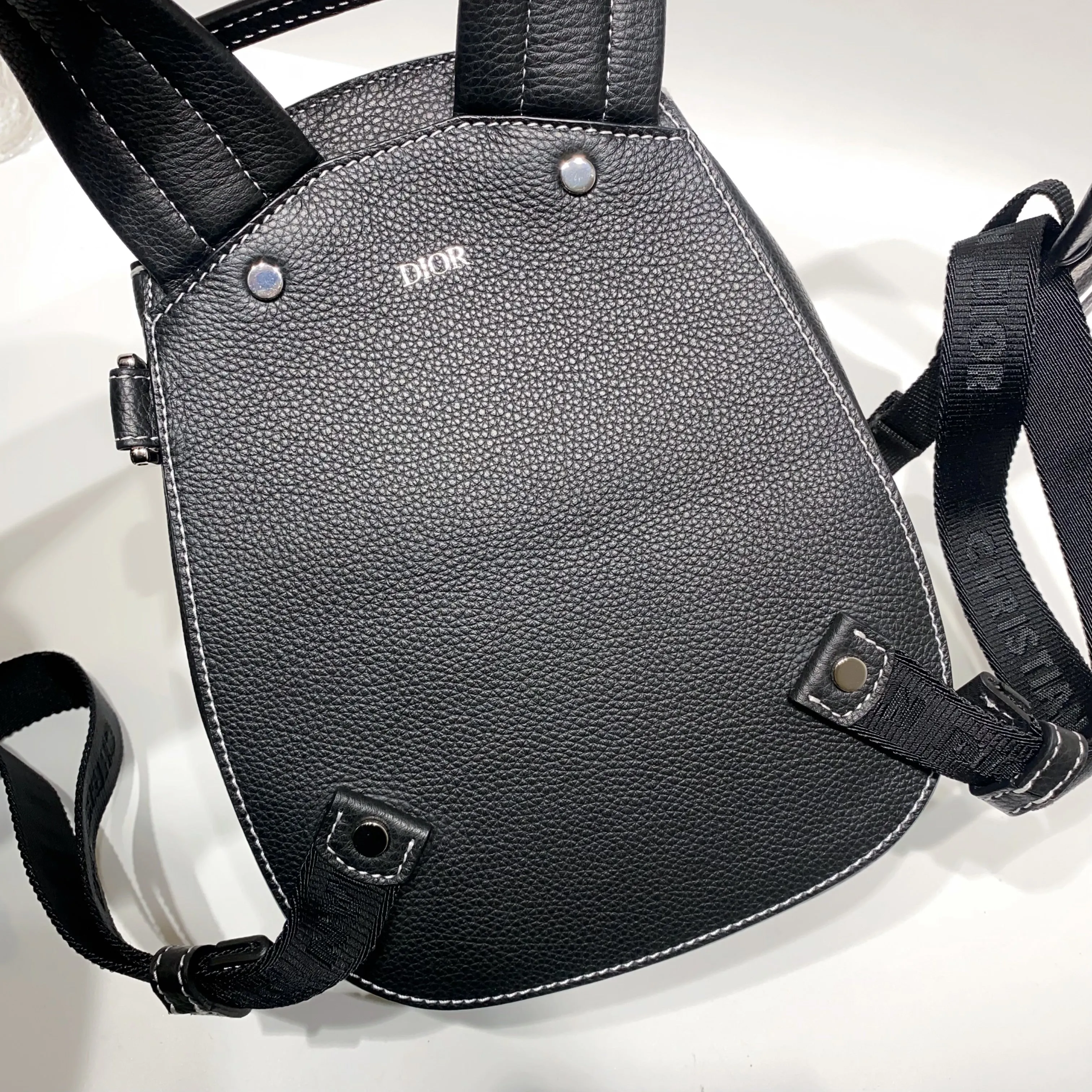 No.4016-Christian Dior Calfskin Small Gallop Backpack (Unused / )