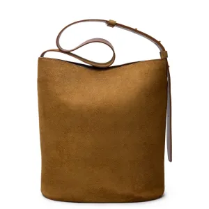 Norma Tote, Suede, Brown