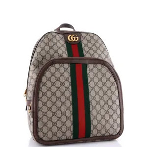 Ophidia Backpack GG Coated Canvas Medium