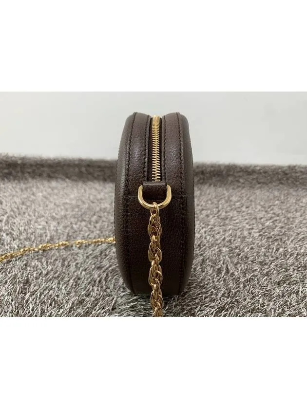 Ophidia round shoulder bag