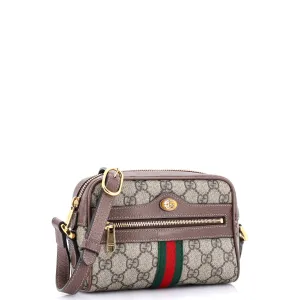 Ophidia Shoulder Bag GG Coated Canvas Mini