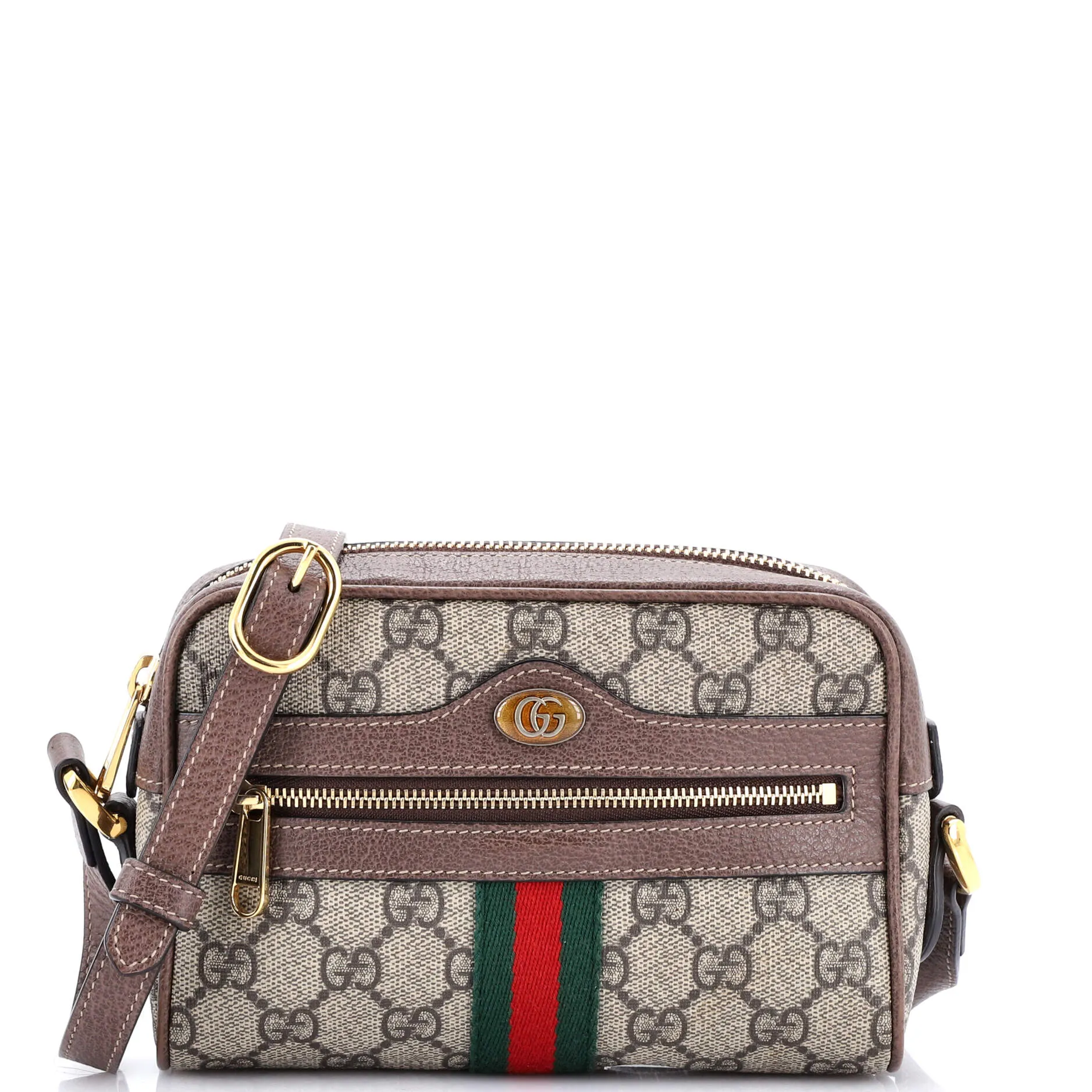 Ophidia Shoulder Bag GG Coated Canvas Mini