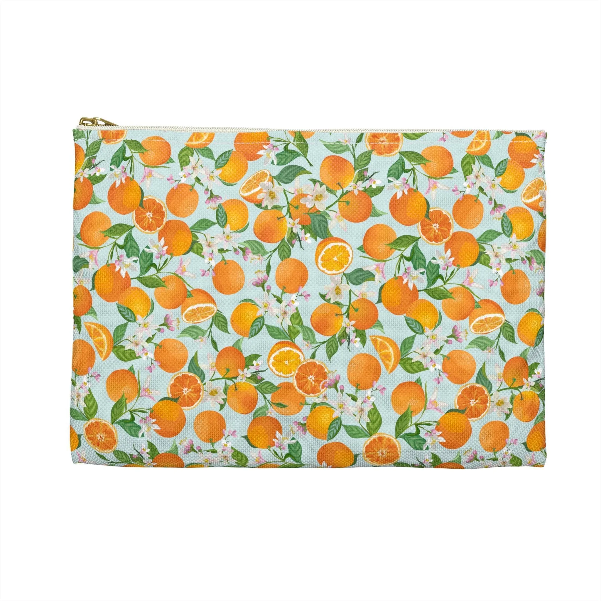 Orange Blossoms | Citrus Print Travel Bag