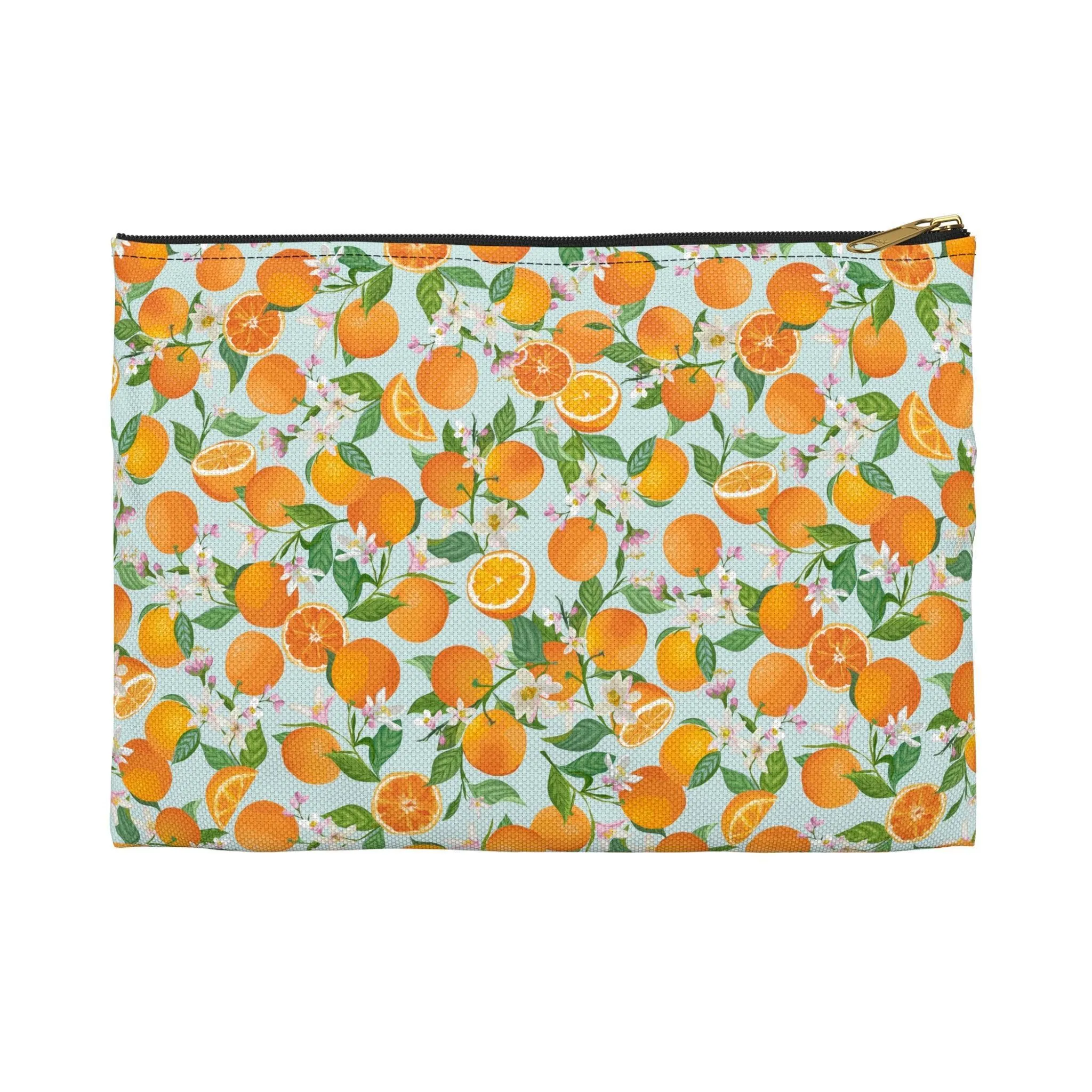 Orange Blossoms | Citrus Print Travel Bag