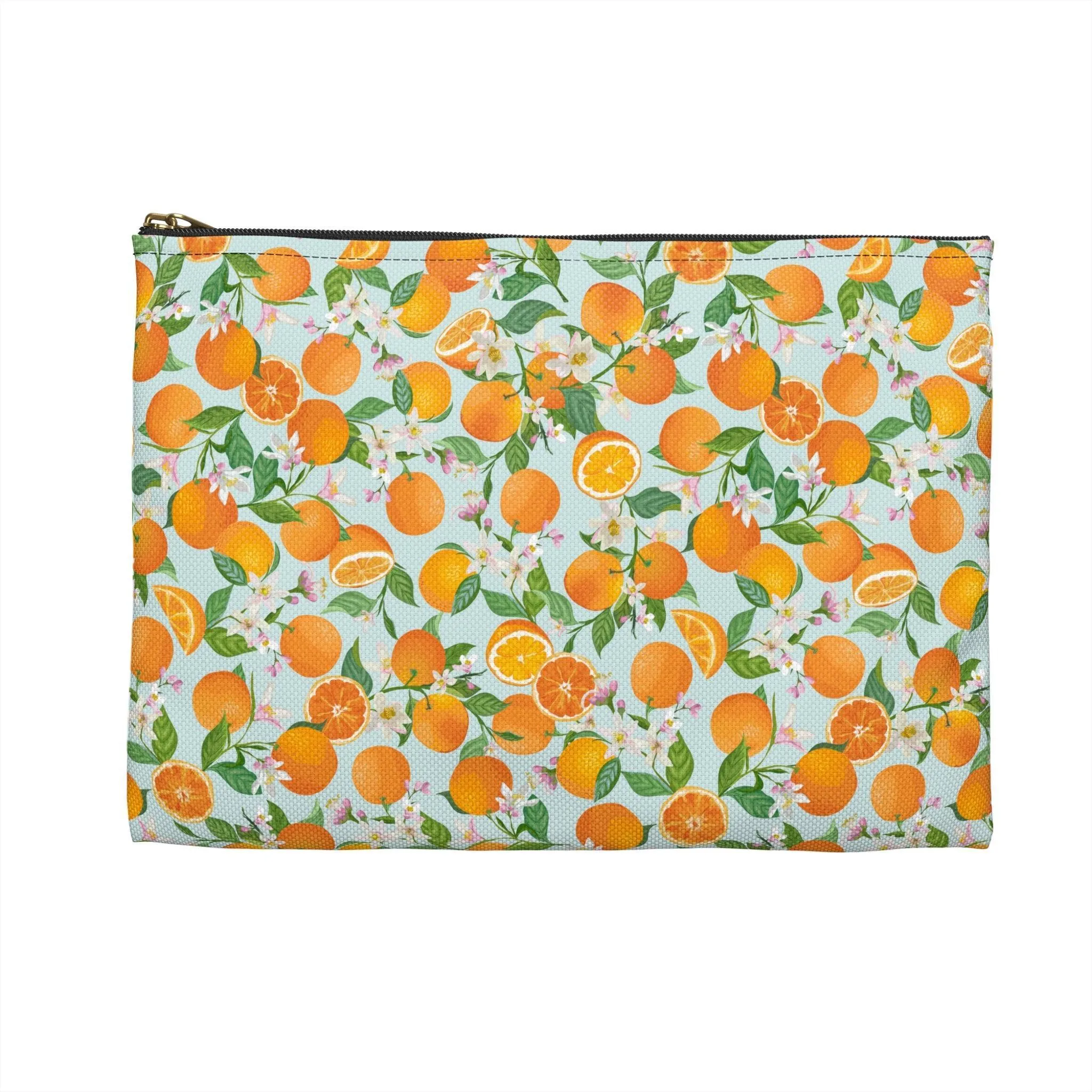 Orange Blossoms | Citrus Print Travel Bag