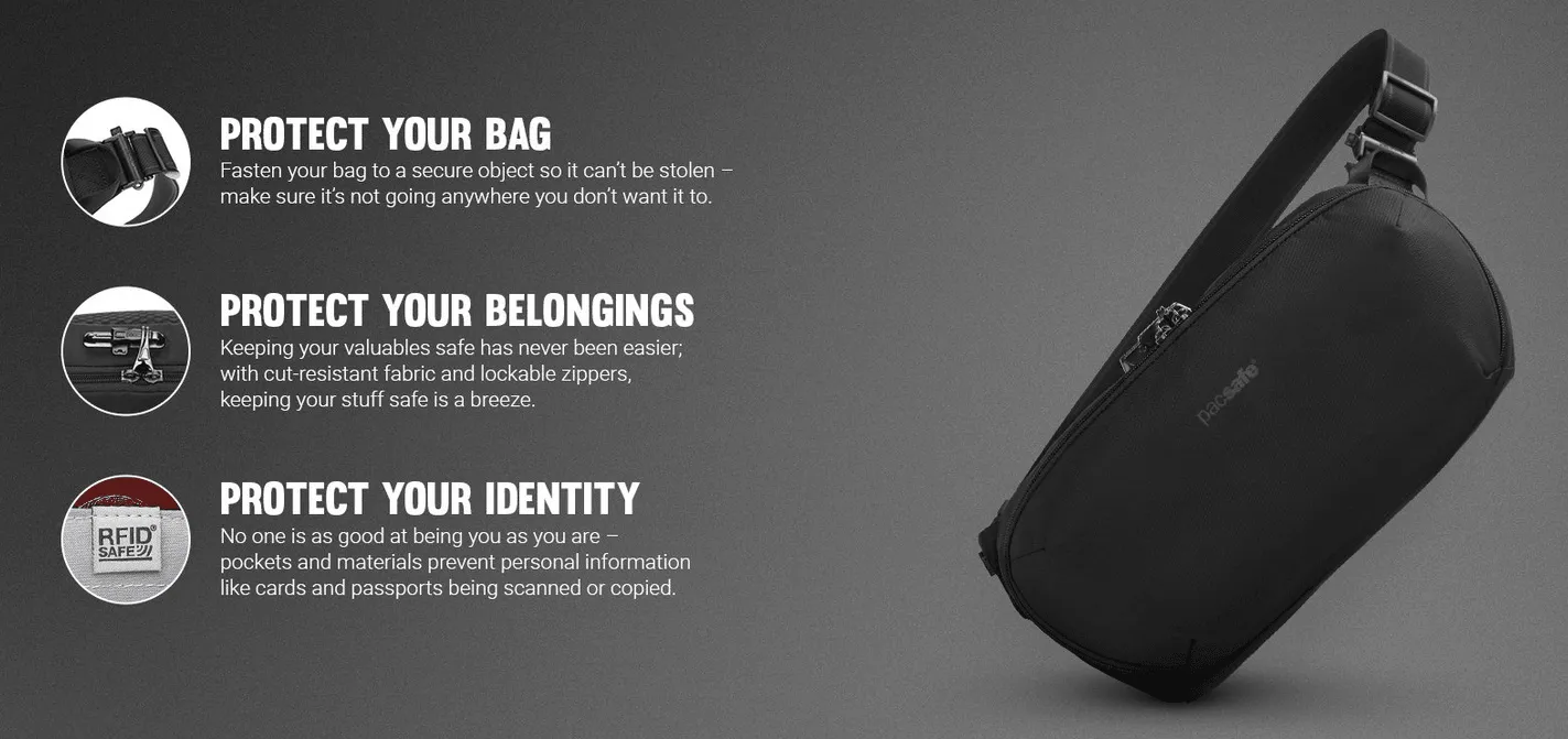 Pacsafe Metrosafe X Anti-Theft Urban Sling