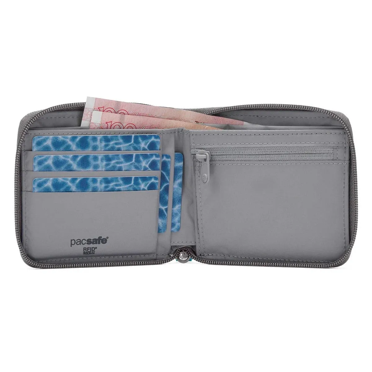 Pacsafe RFIDsafe RFID Blocking Zip Around Wallet