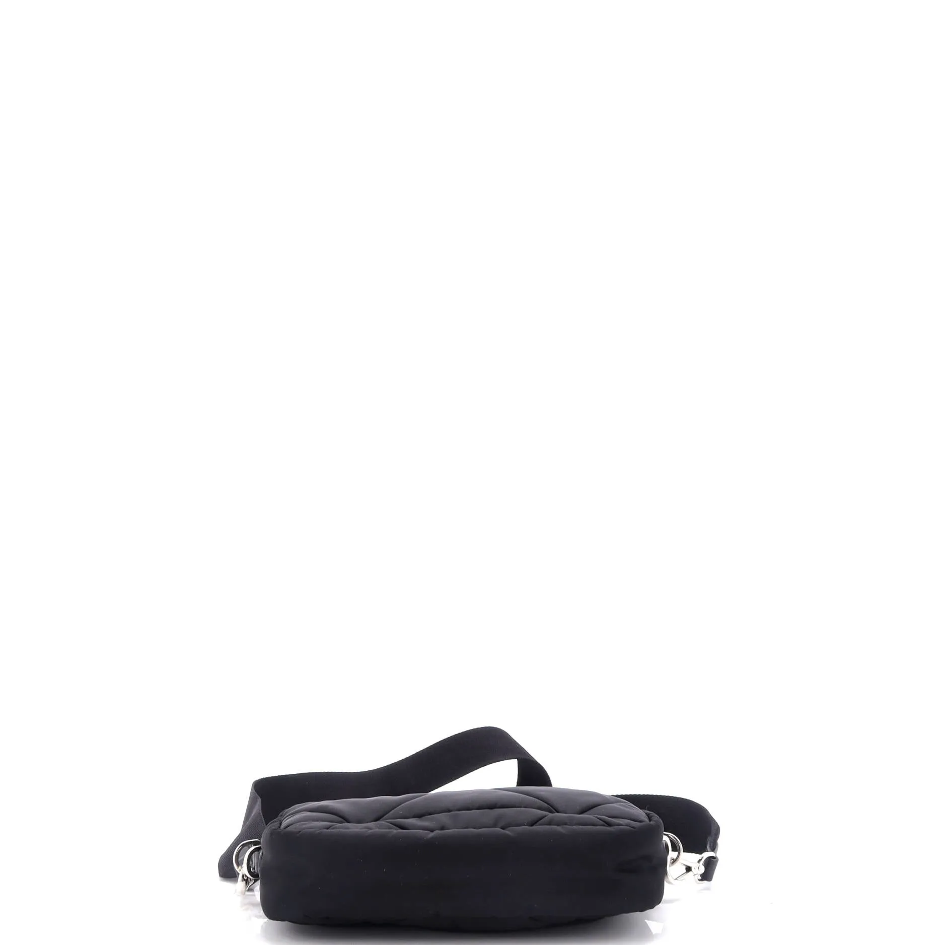 Padded Shoulder Bag Quilted Tessuto Small