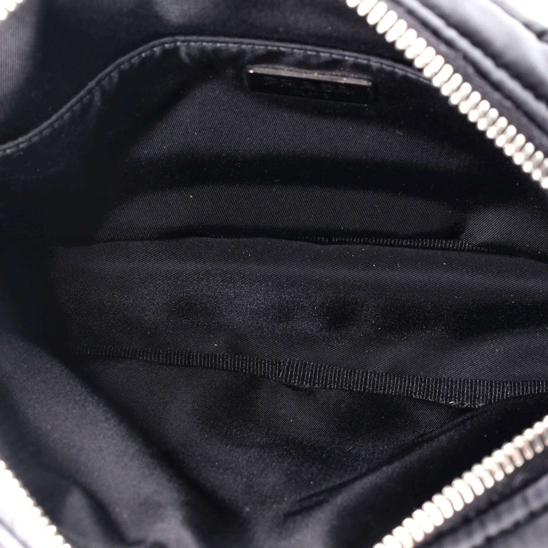 Padded Shoulder Bag Quilted Tessuto Small