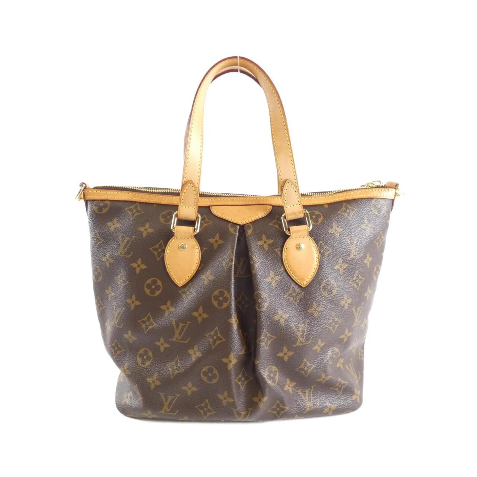Palermo PM Canvas Tote with Dust Bag and Shoulder Strap