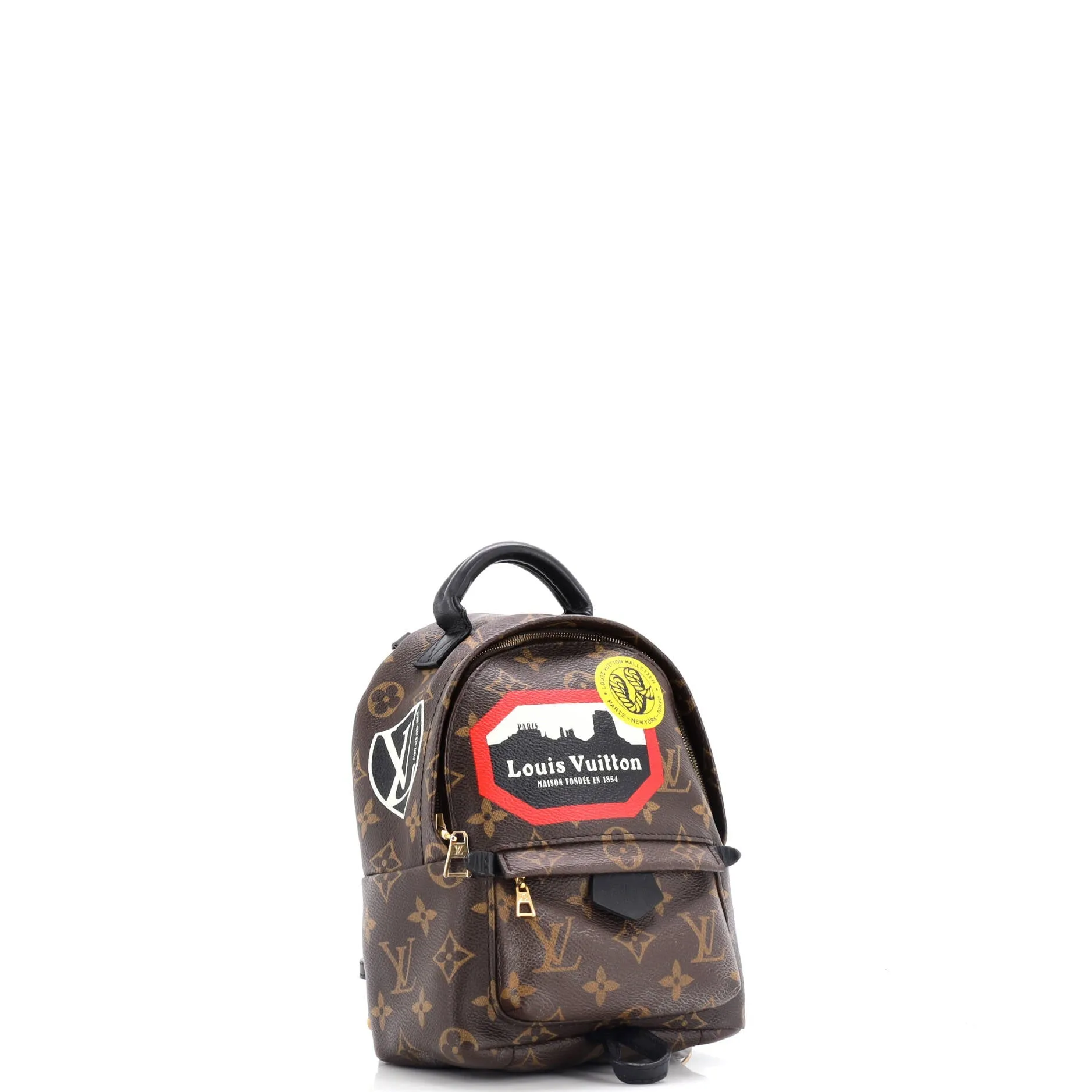Palm Springs Backpack Limited Edition World Tour Monogram Canvas Mini