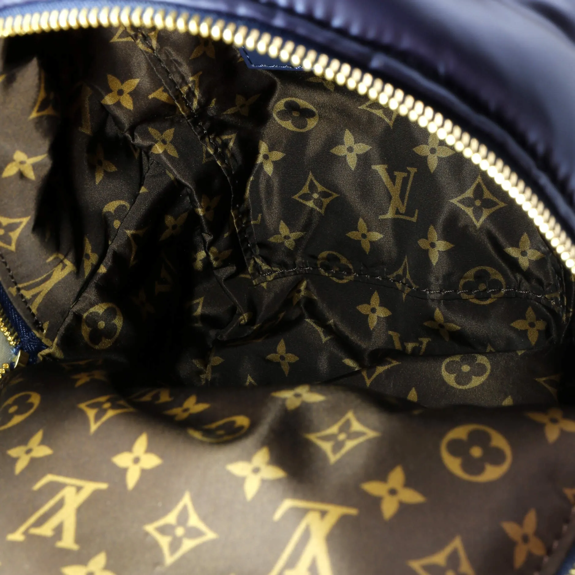 Palm Springs Backpack Monogram Quilted Econyl Nylon Mini