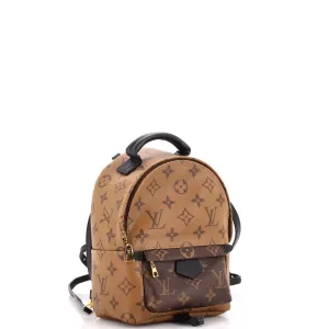 Palm Springs Backpack Reverse Monogram Canvas Mini