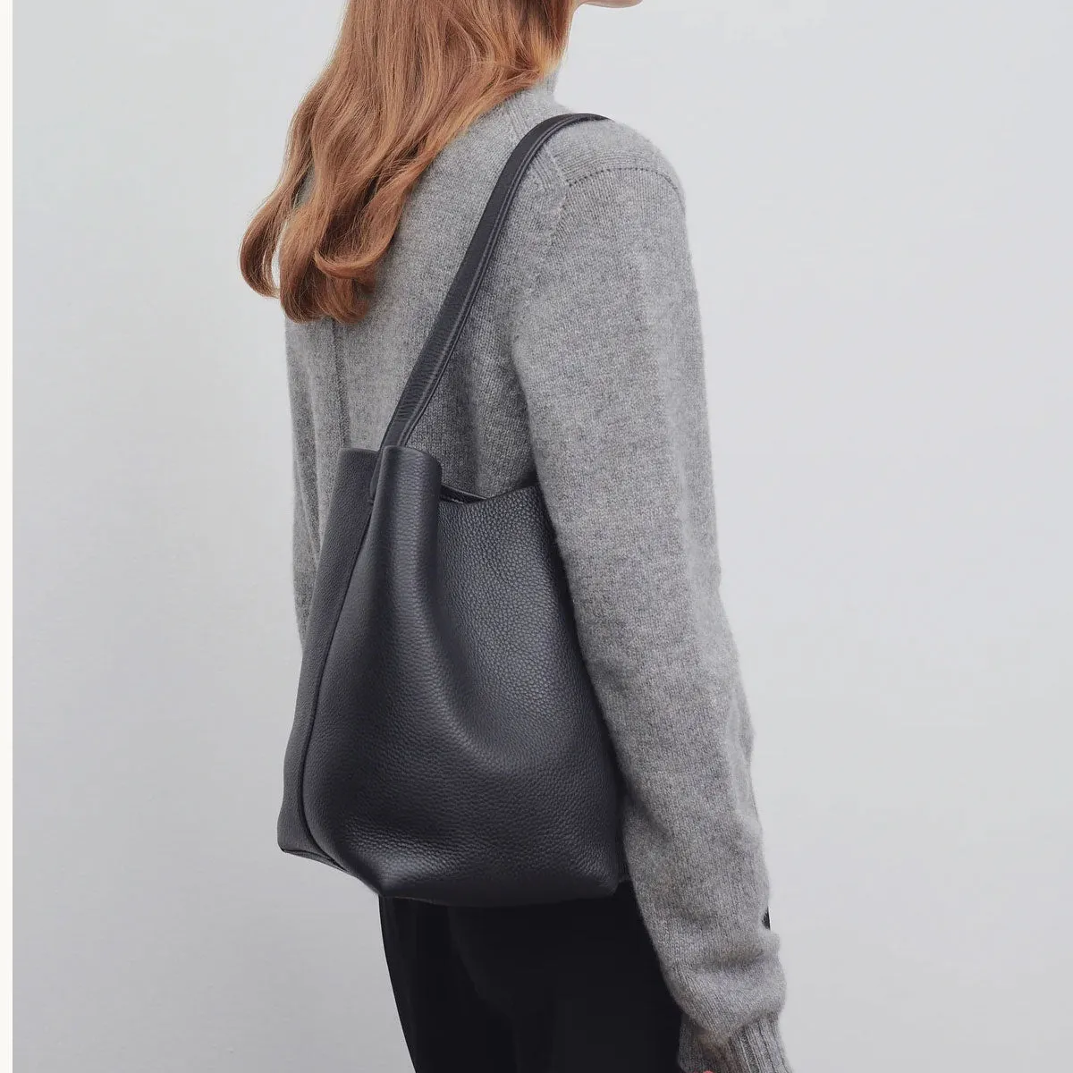 Park Tote N/S Medium Grained, Black