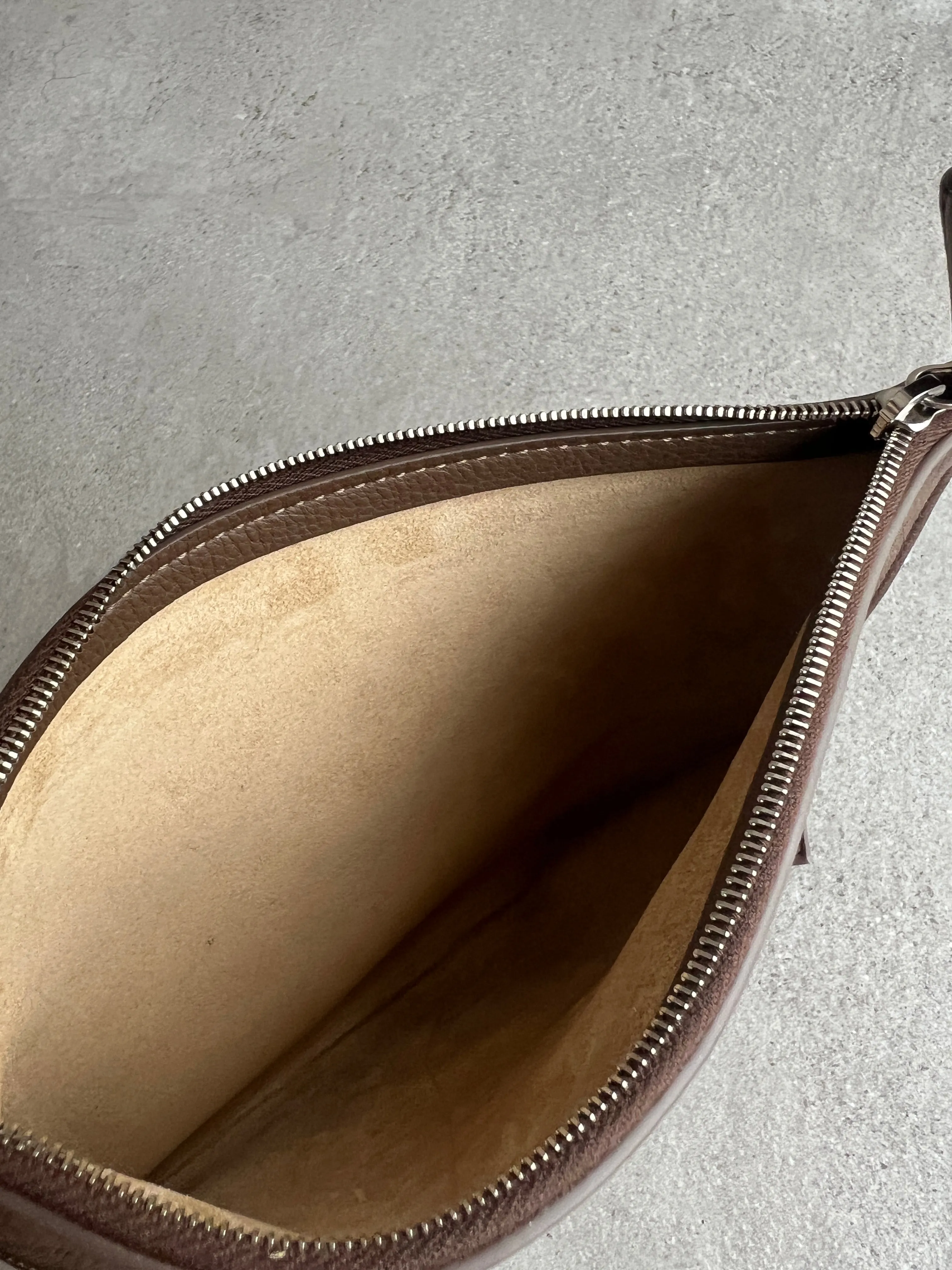 Park Tote Three, Grained, Dark Olive