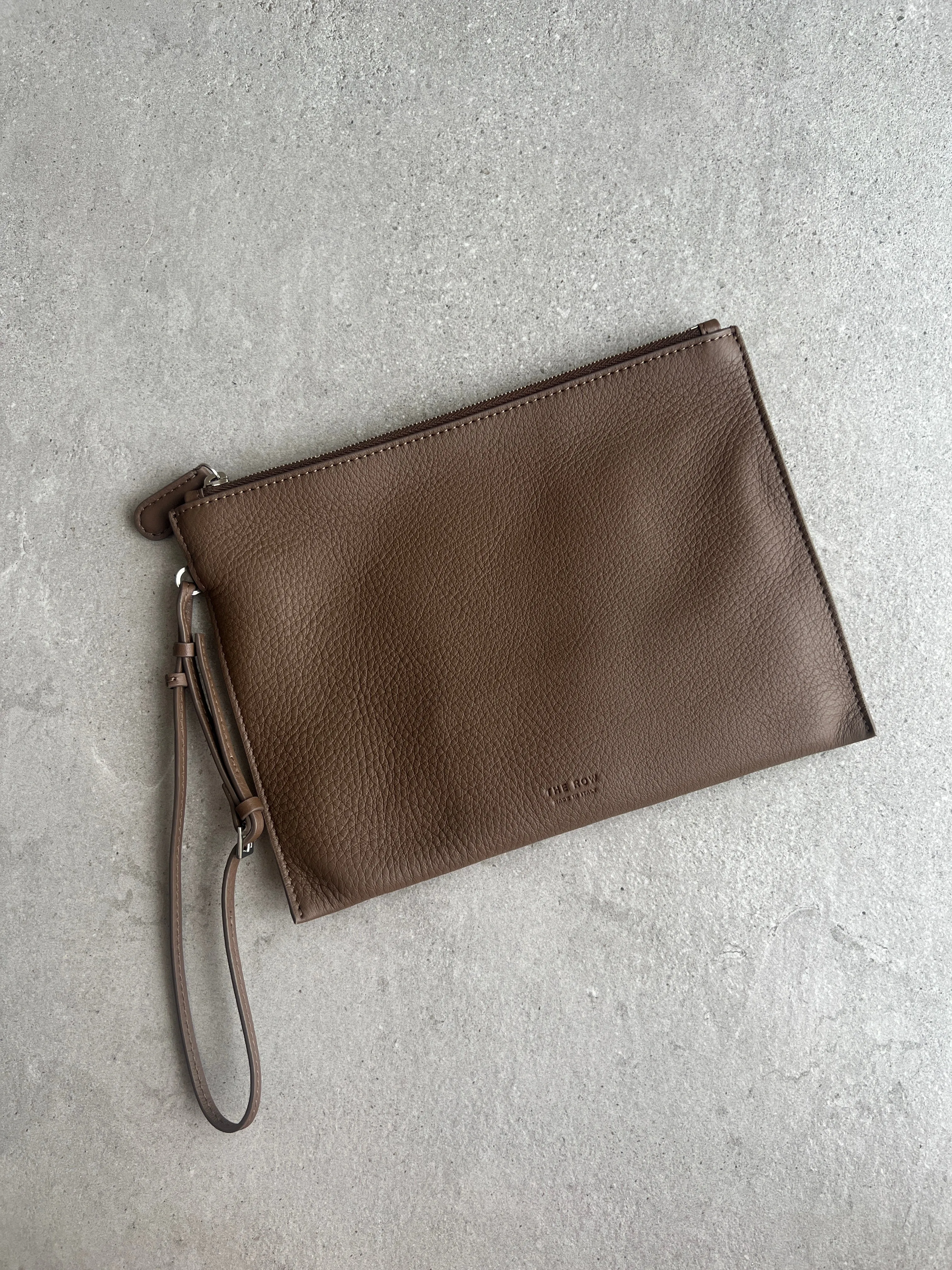 Park Tote Three, Grained, Dark Olive