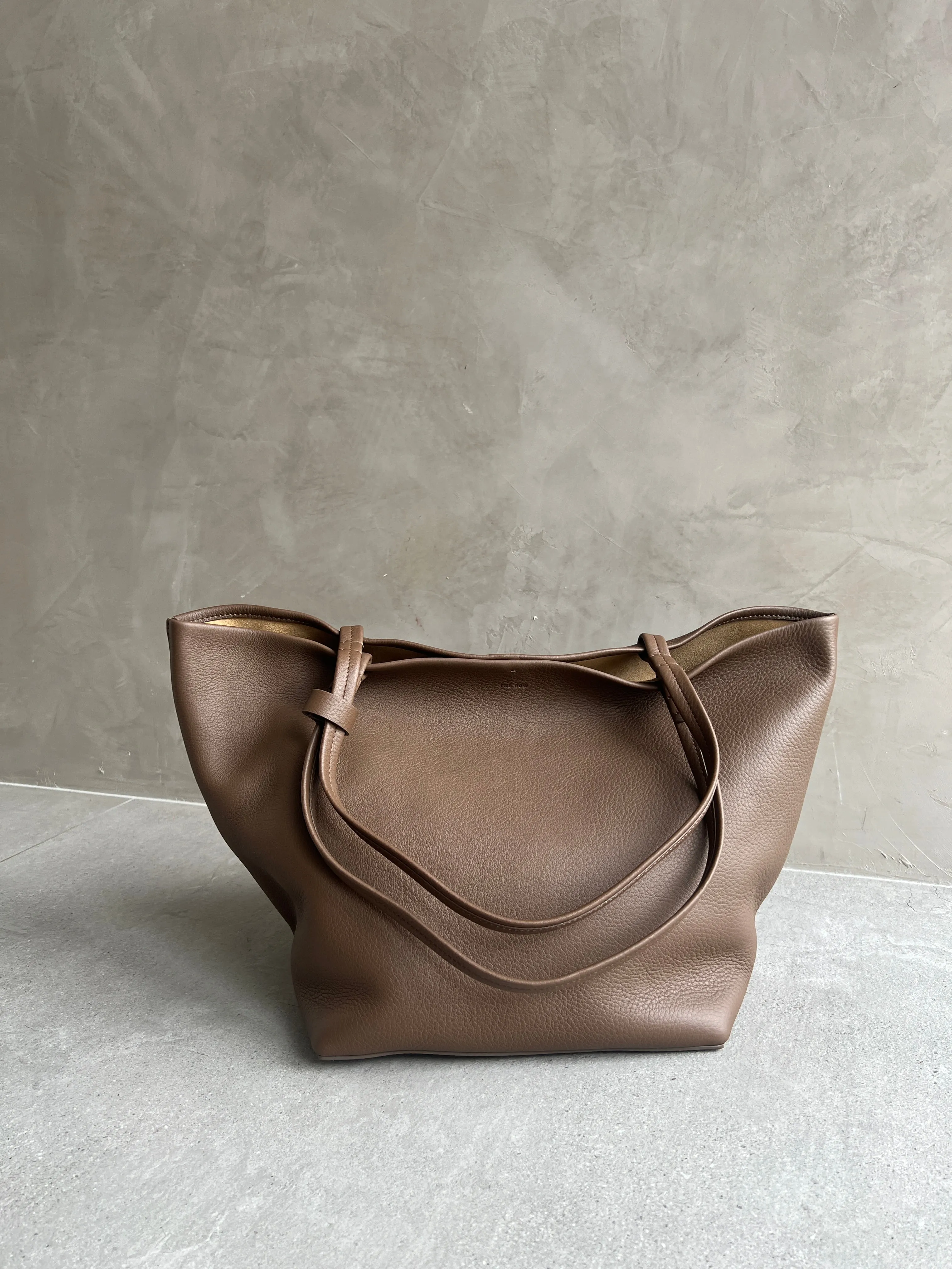Park Tote Three, Grained, Dark Olive