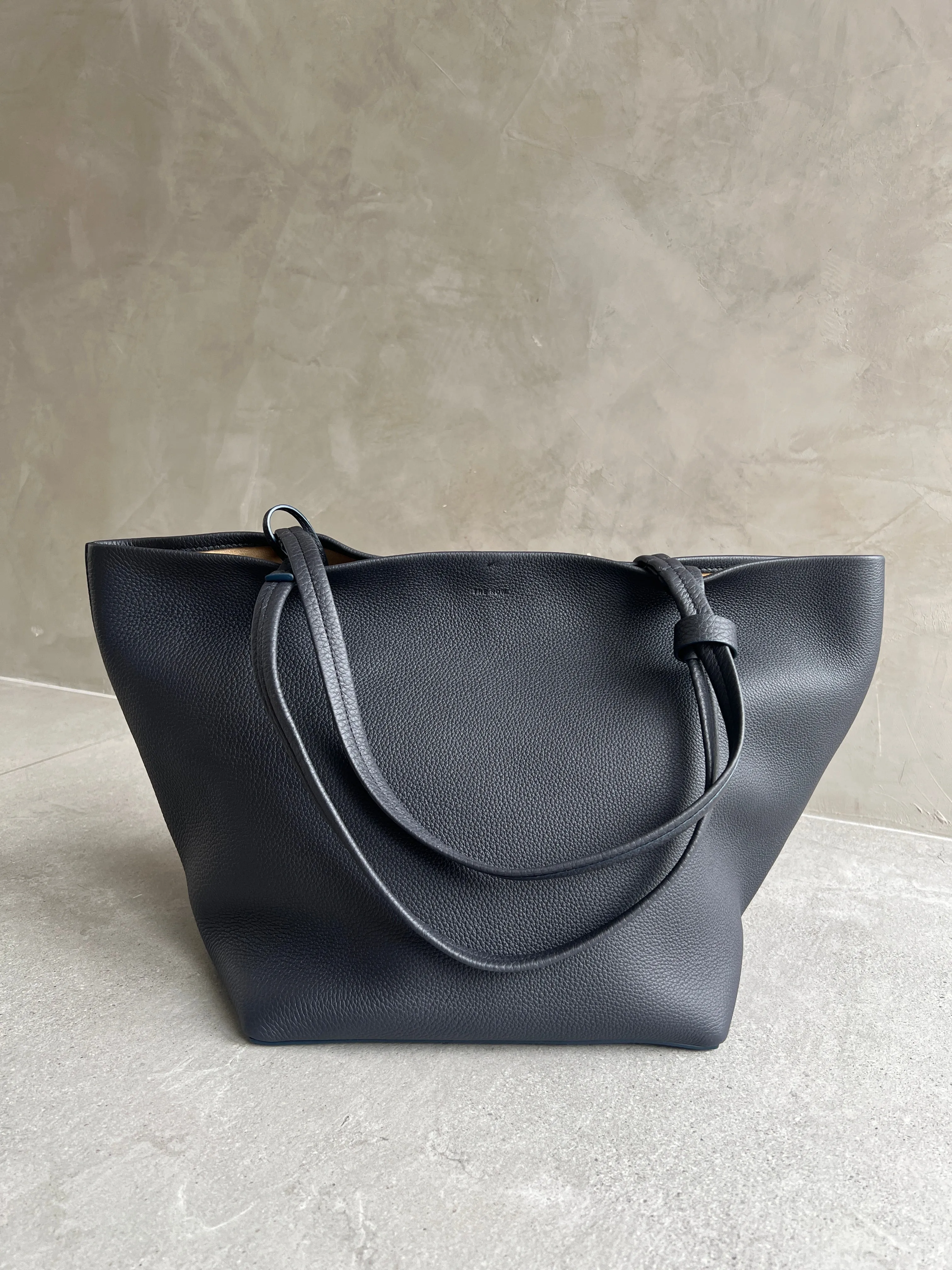 Park Tote Three, Grained, Marine