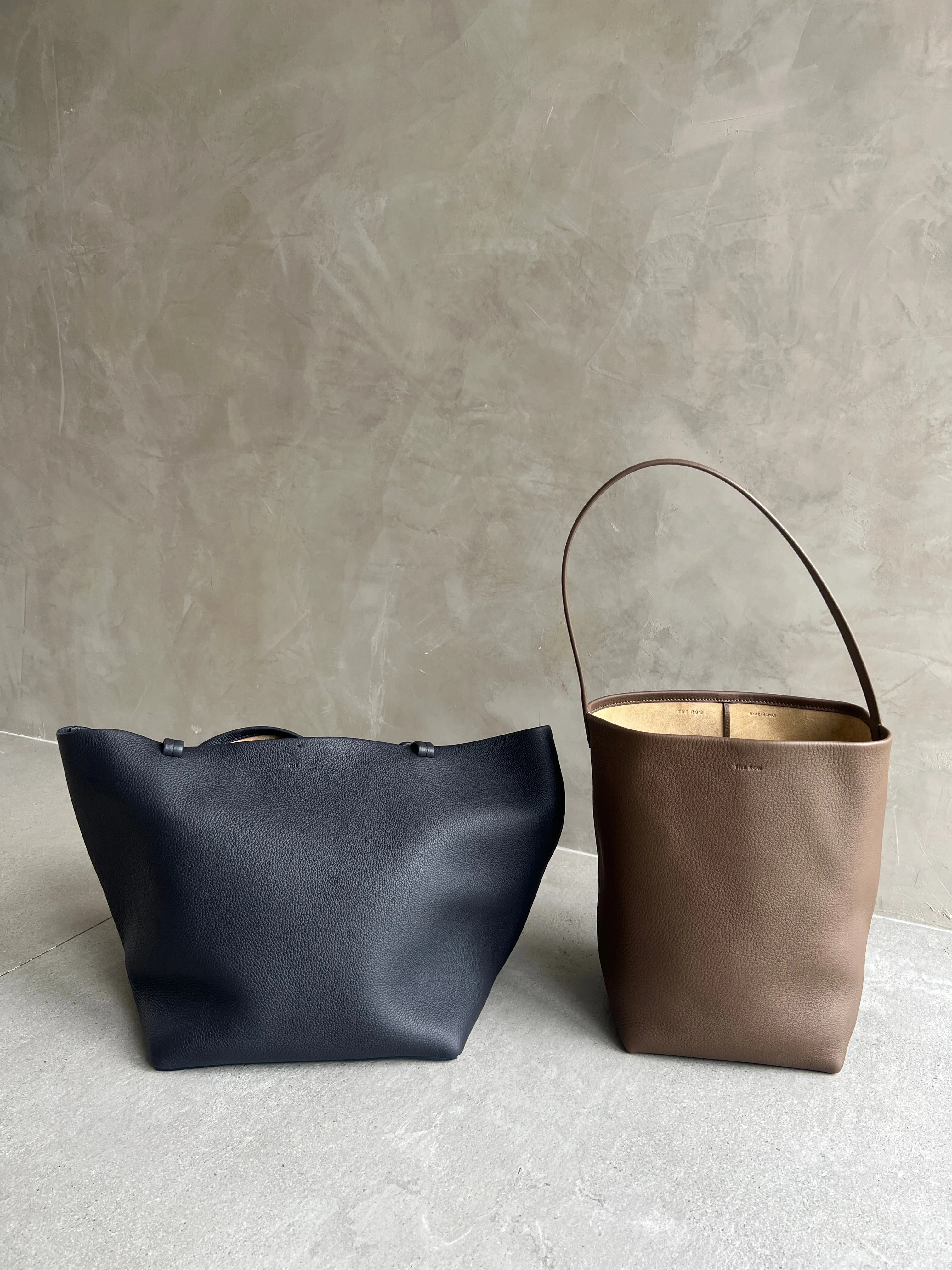 Park Tote Three, Grained, Marine