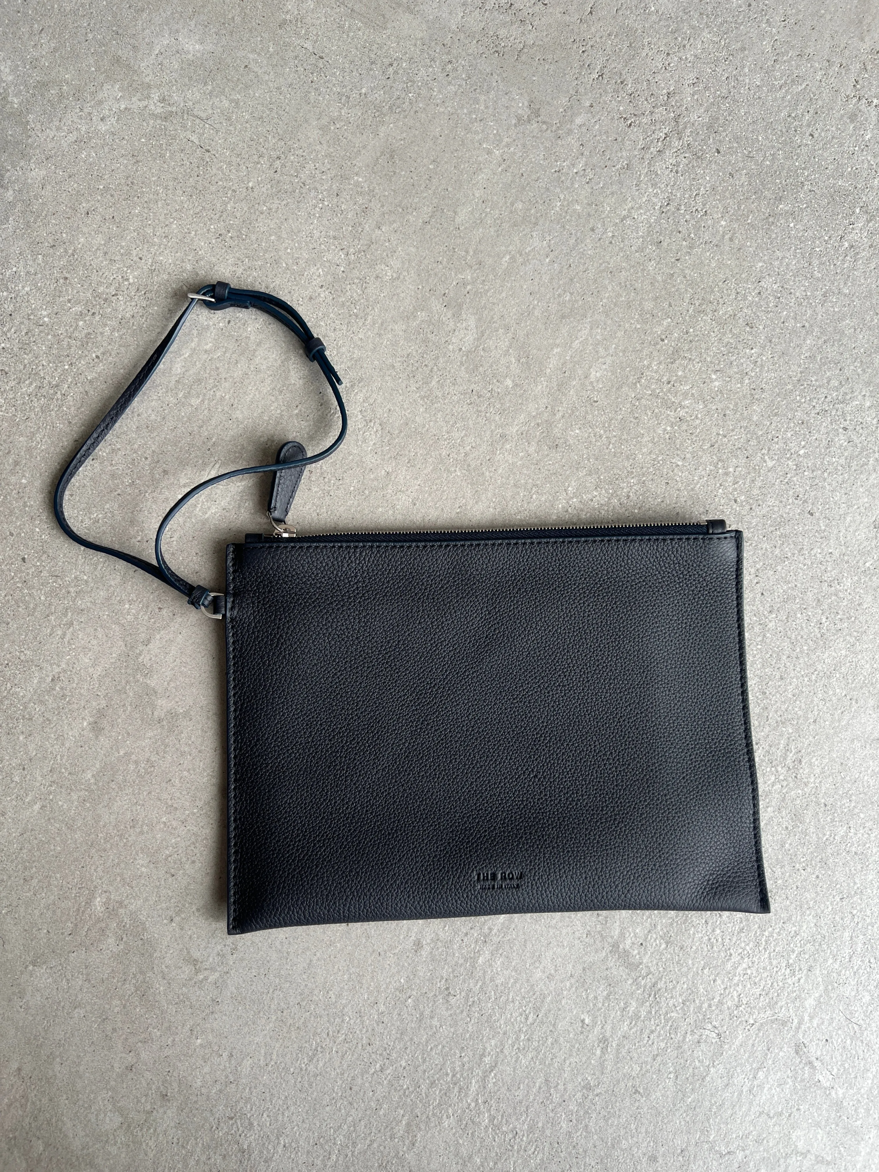 Park Tote Three, Grained, Marine