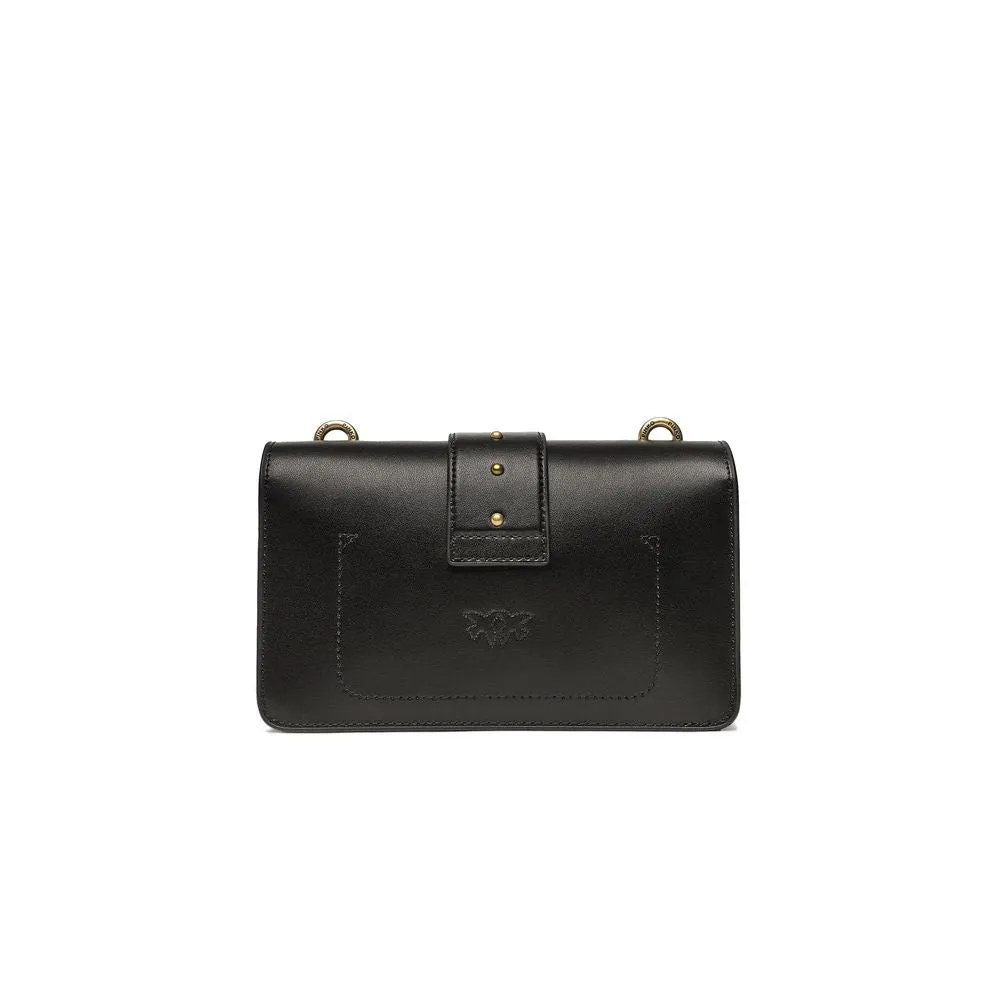 PINKO Bicolor Polyester Handbag