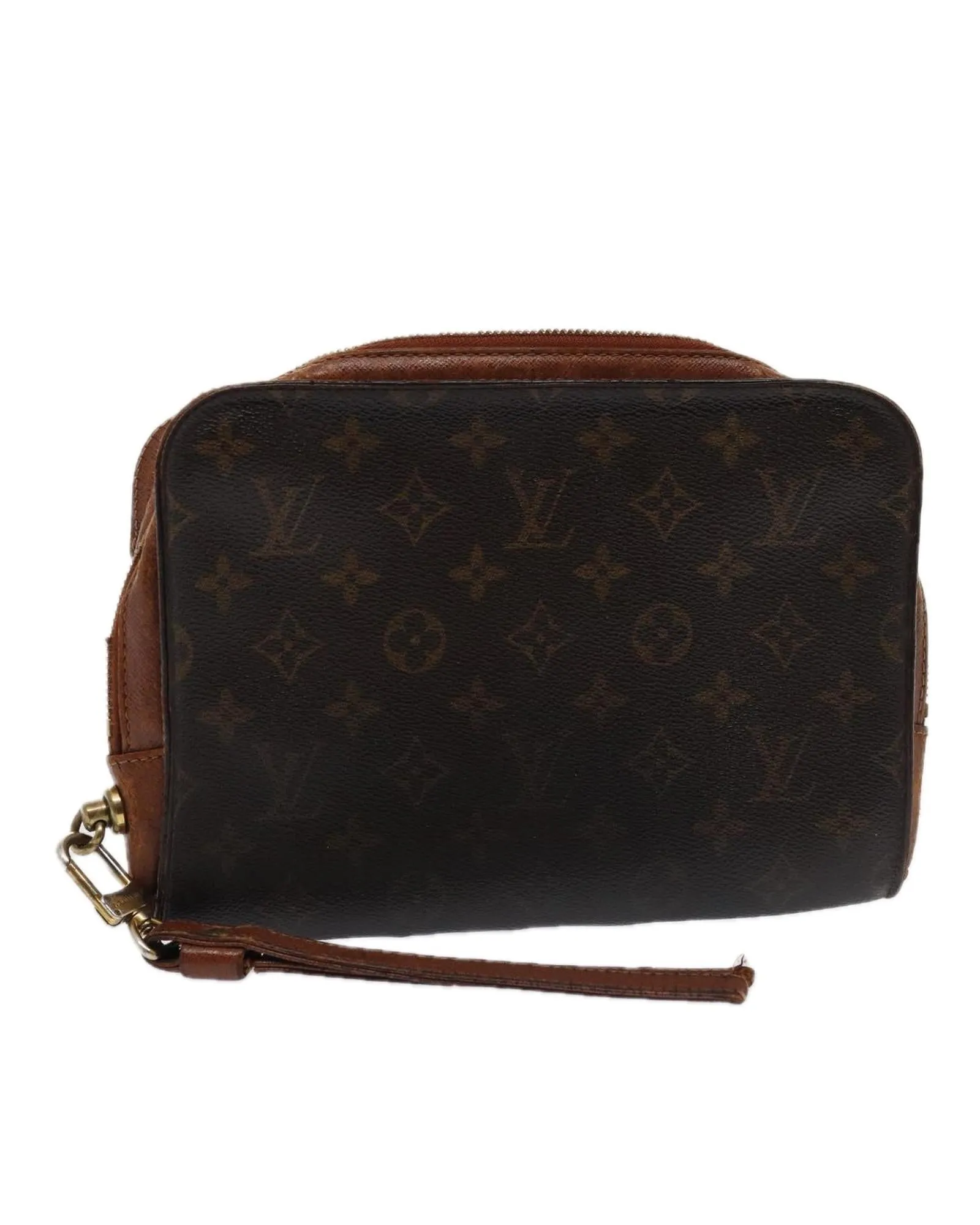 Pochette Monogram Canvas Shoulder Bag