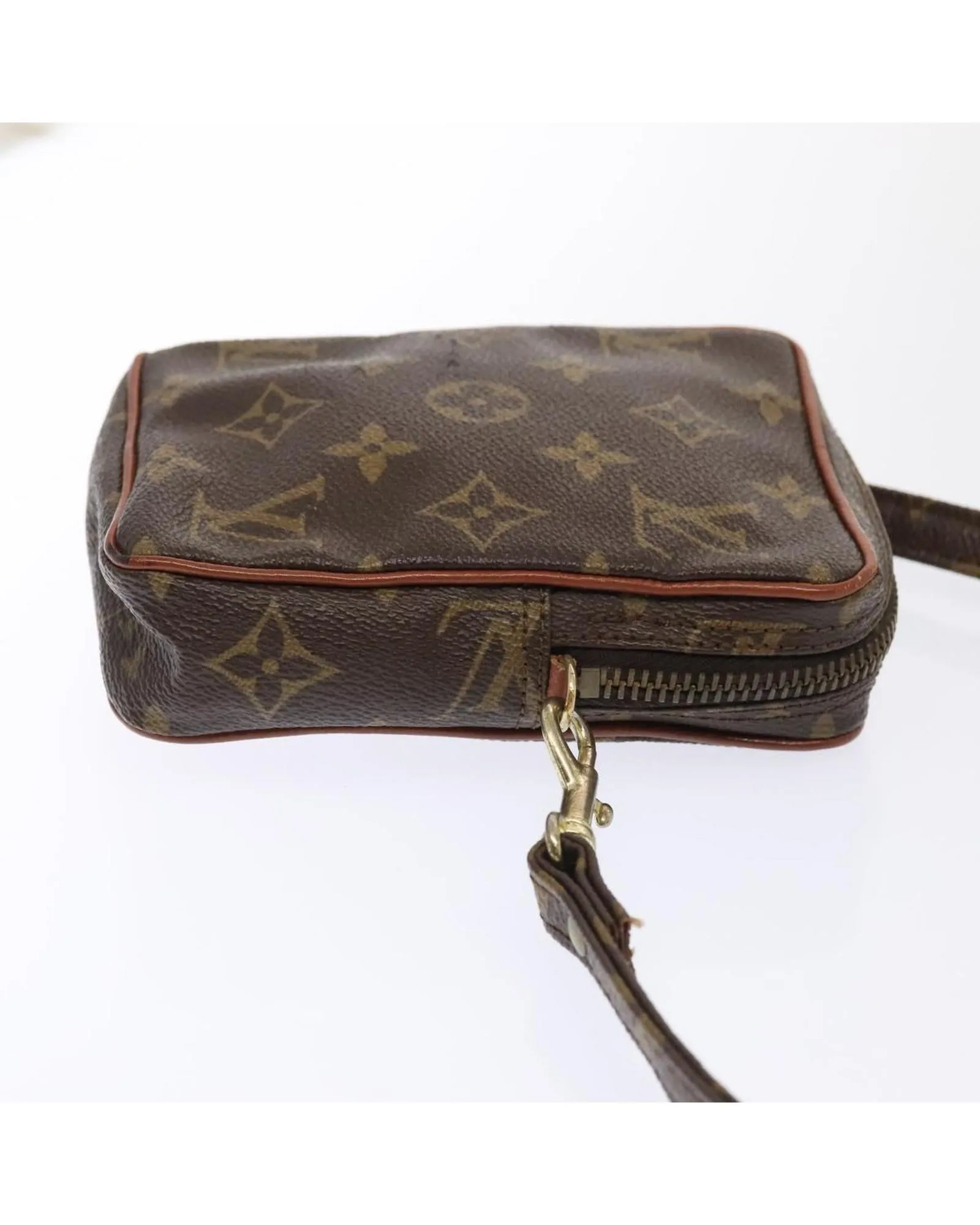 Pochette Monogram Canvas Shoulder Bag