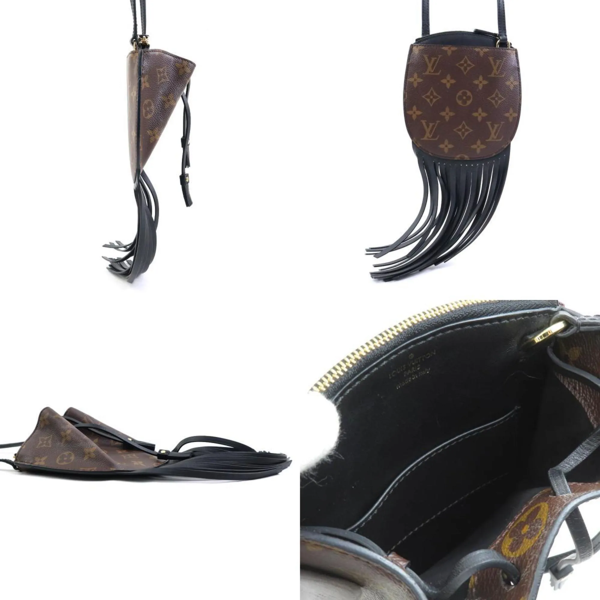 Pochette Mtis Fringe Shoulder Bag