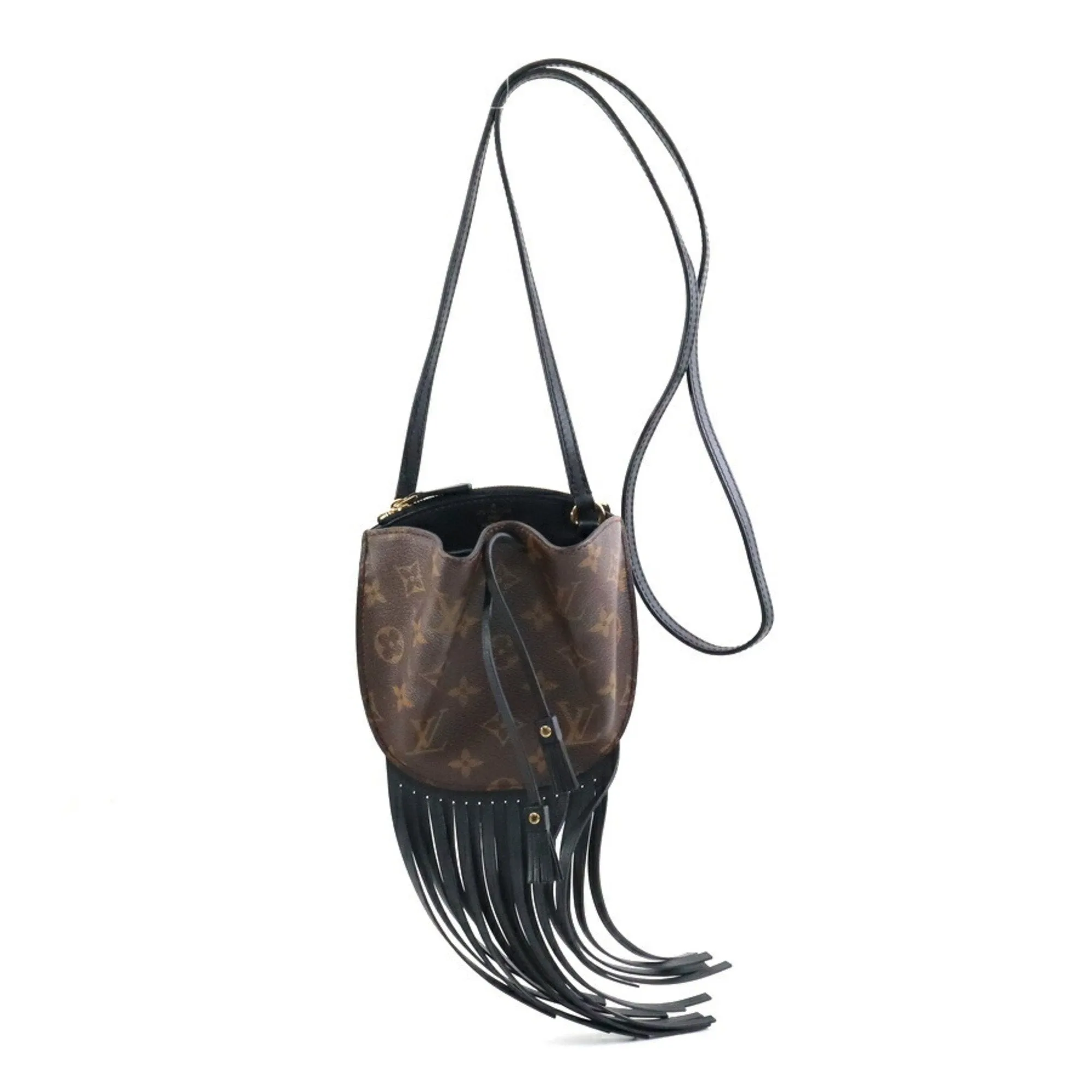 Pochette Mtis Fringe Shoulder Bag