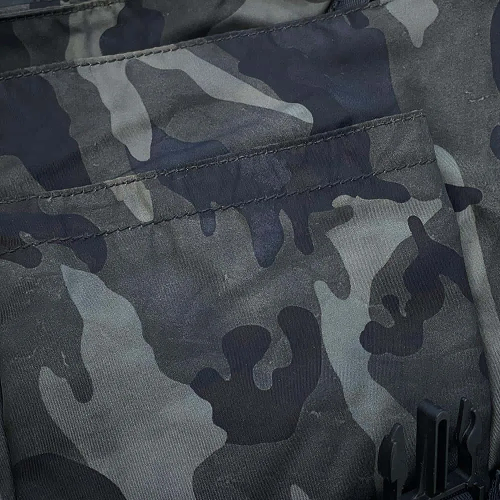 PRADA Camouflage Shoulder Bag Green/Black Nylon