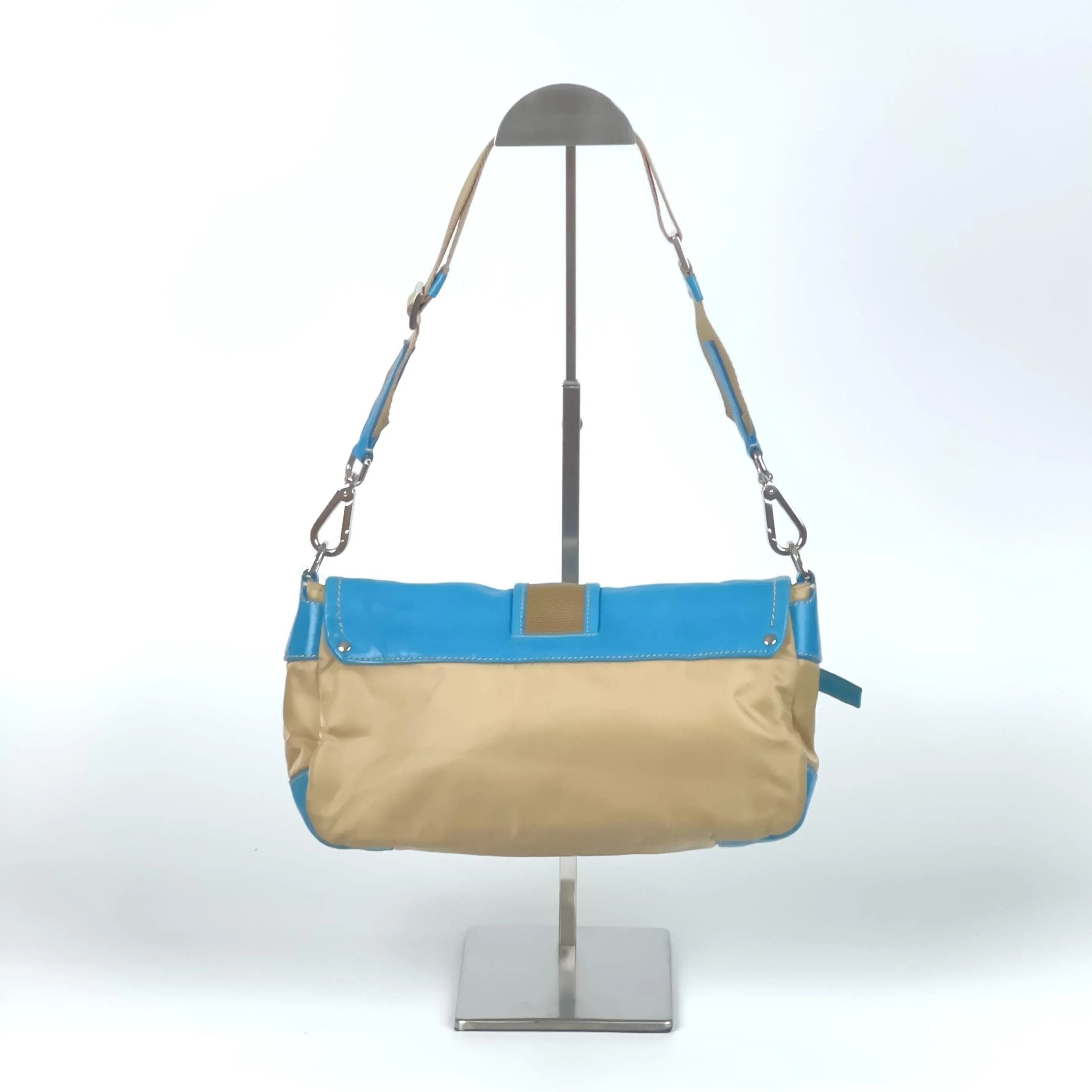 Prada Leather Nylon Shoulder Bag Cosmetics Bag, Luxury, Bags MR2204202579722