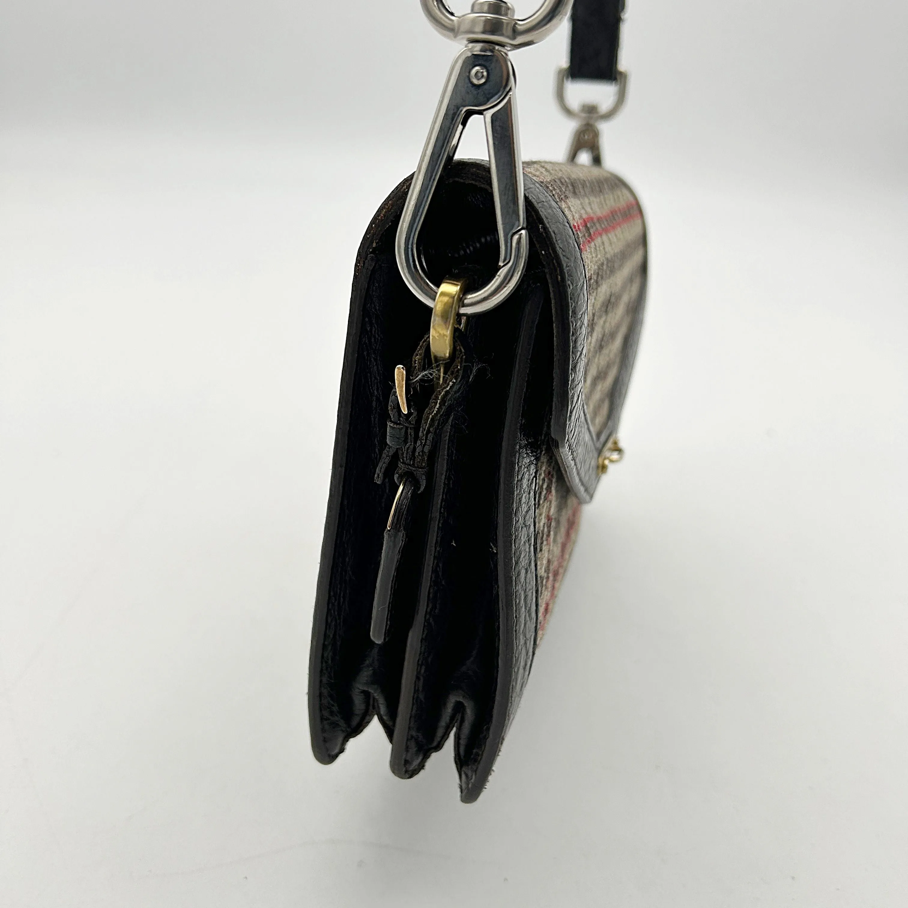 Prada Wool Sound - Black Shoulder Bags, Handbags LA11175