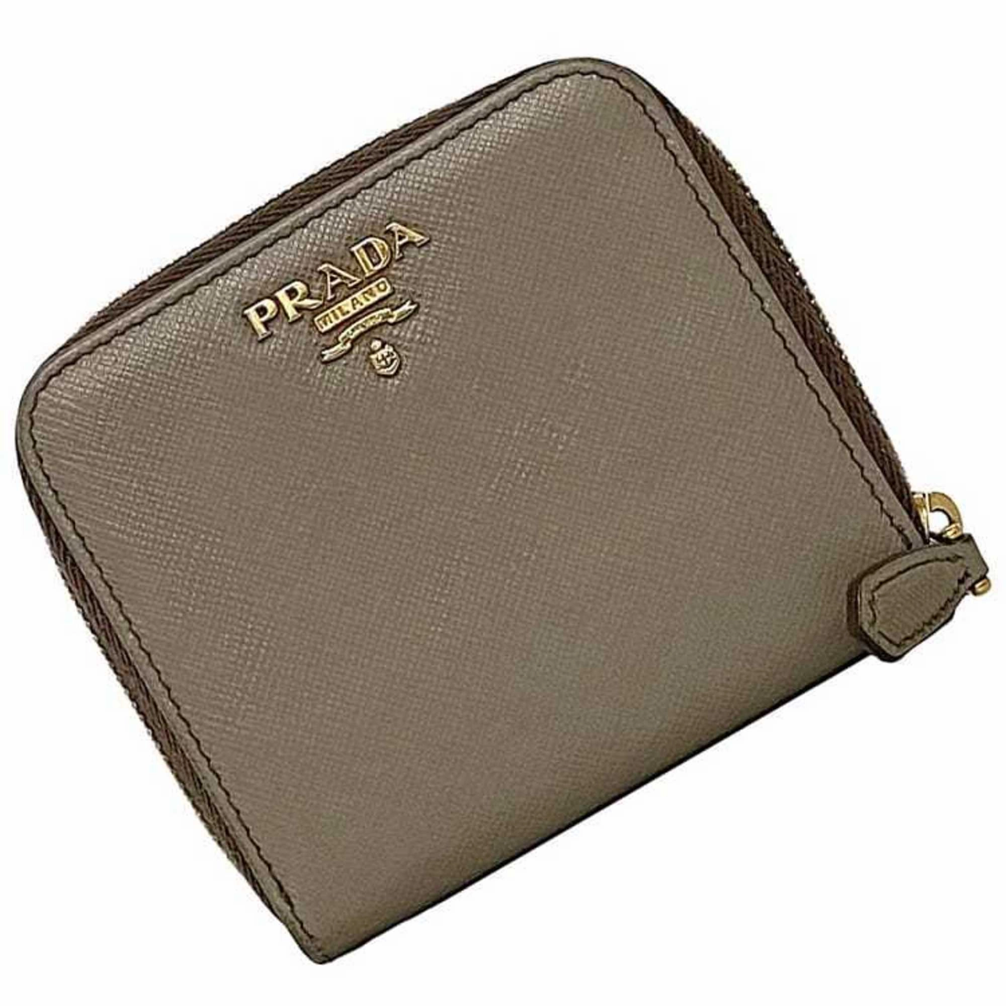 Prada Leather Wallet (Bi-Fold) (Pre-Owned)