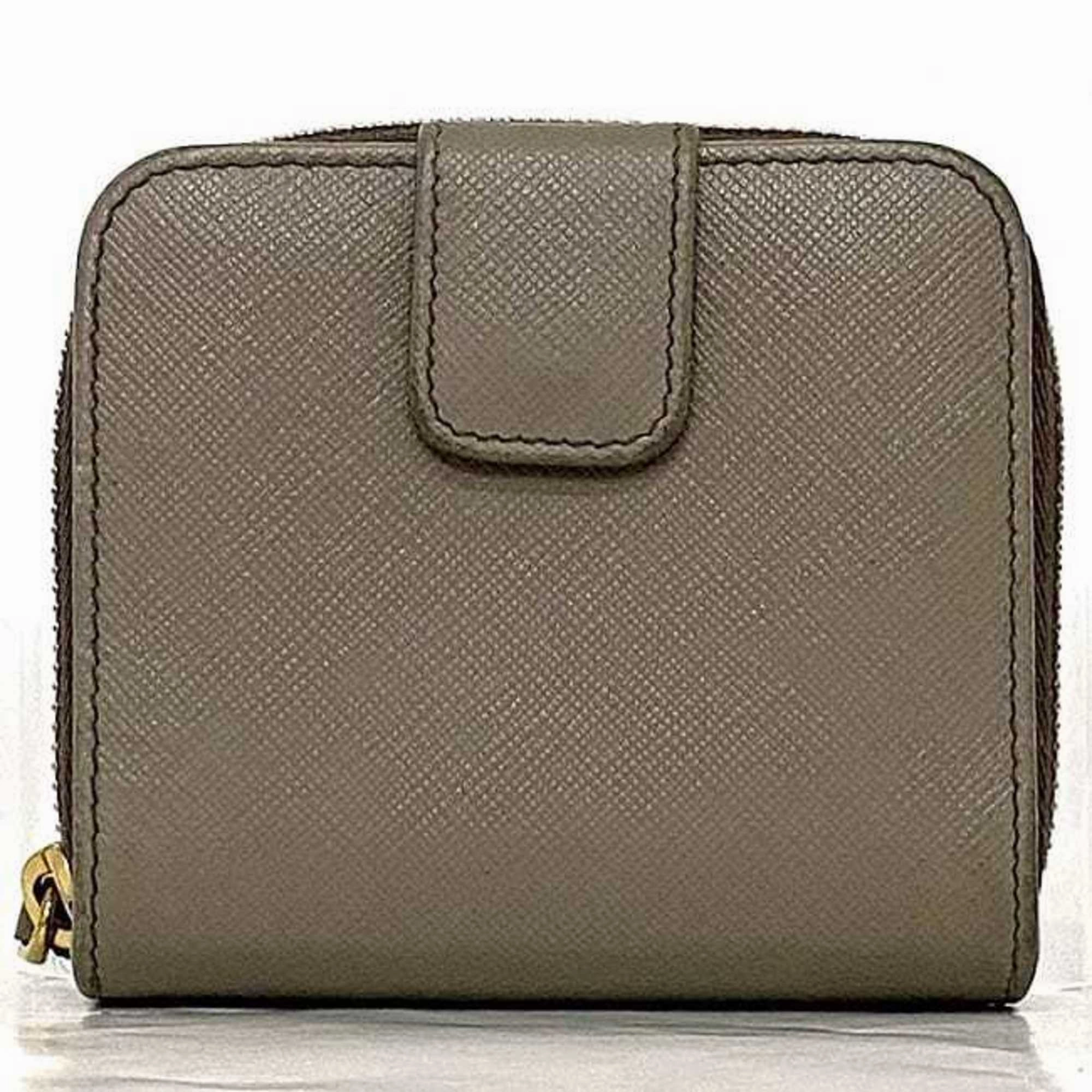Prada Leather Wallet (Bi-Fold) (Pre-Owned)